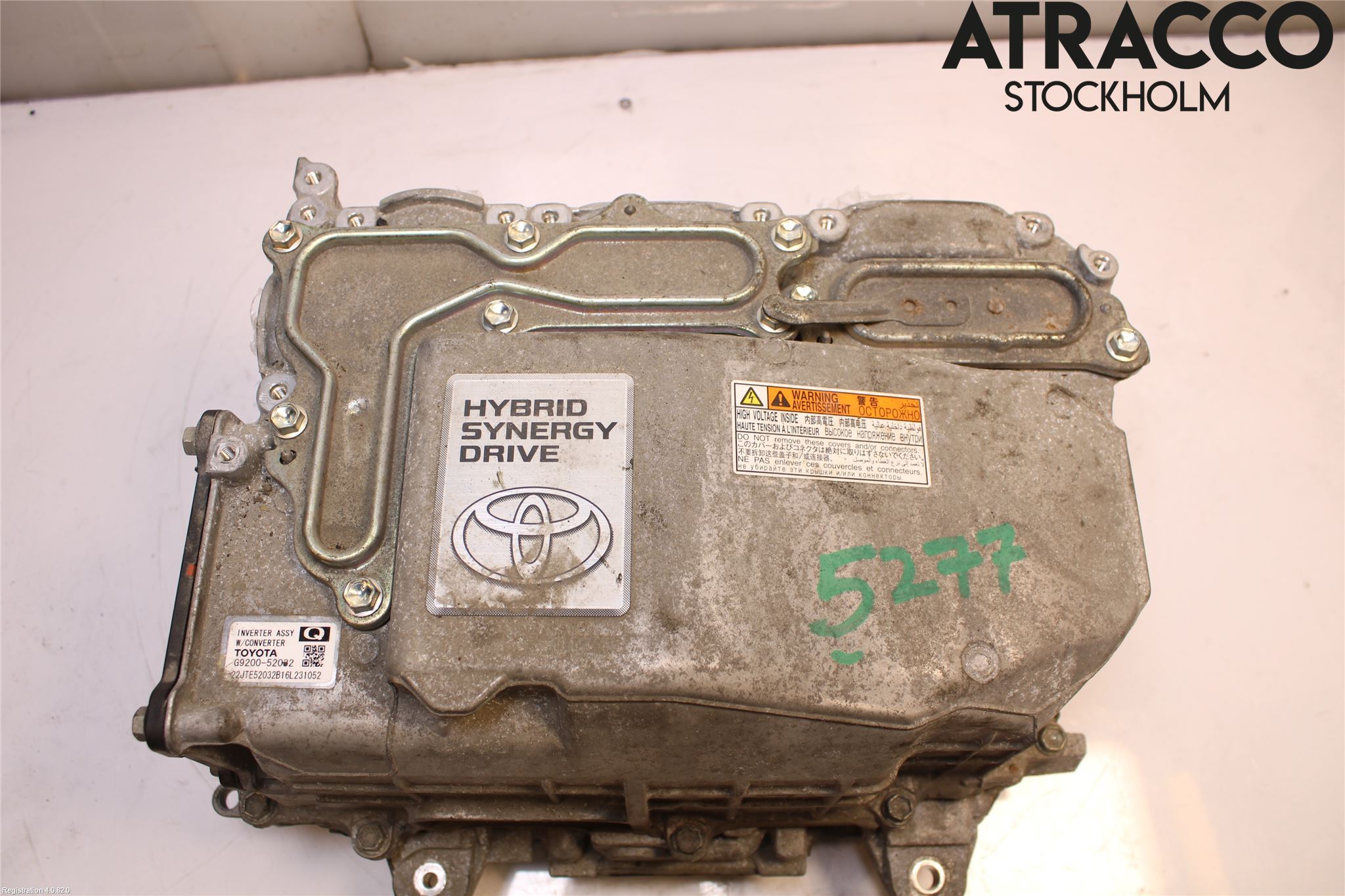 Toyota YARIS XP130 15-20 Hybridconverter