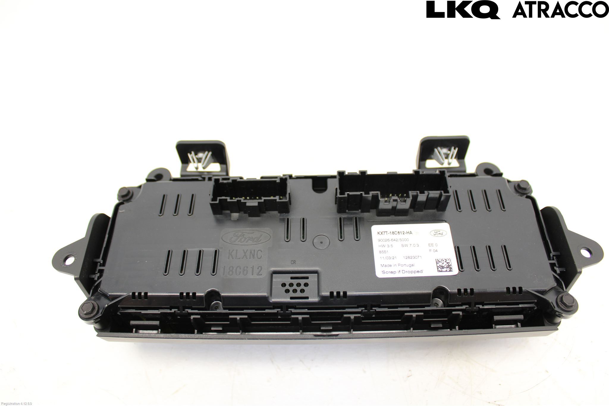 Ford FOCUS 19- Varme Ac Betjening-Display