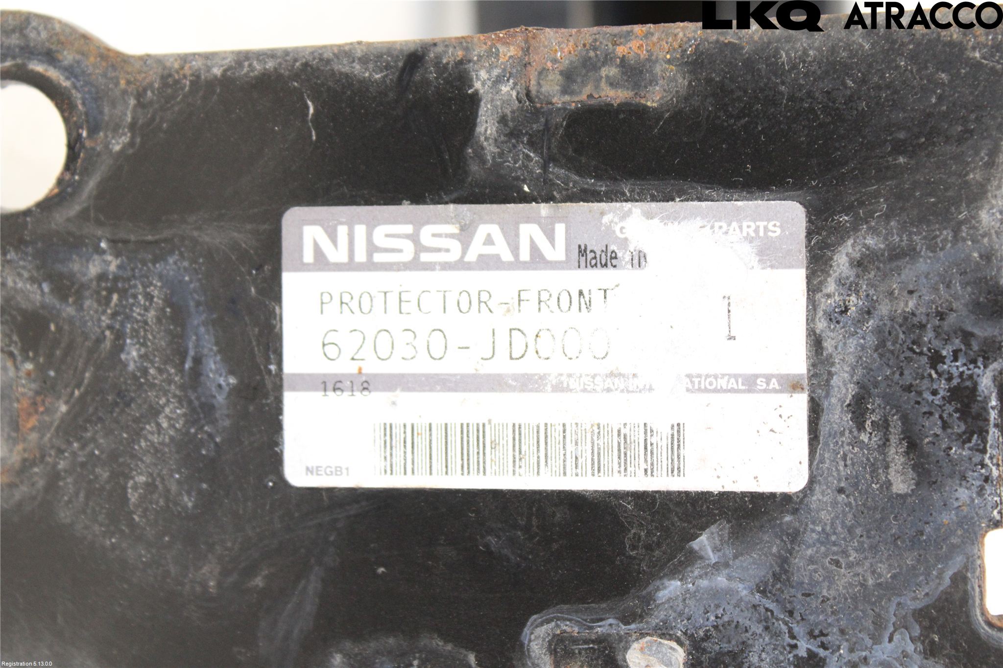 Nissan QASHQAI+2  08-10 Støtfanger Foran Bjelke