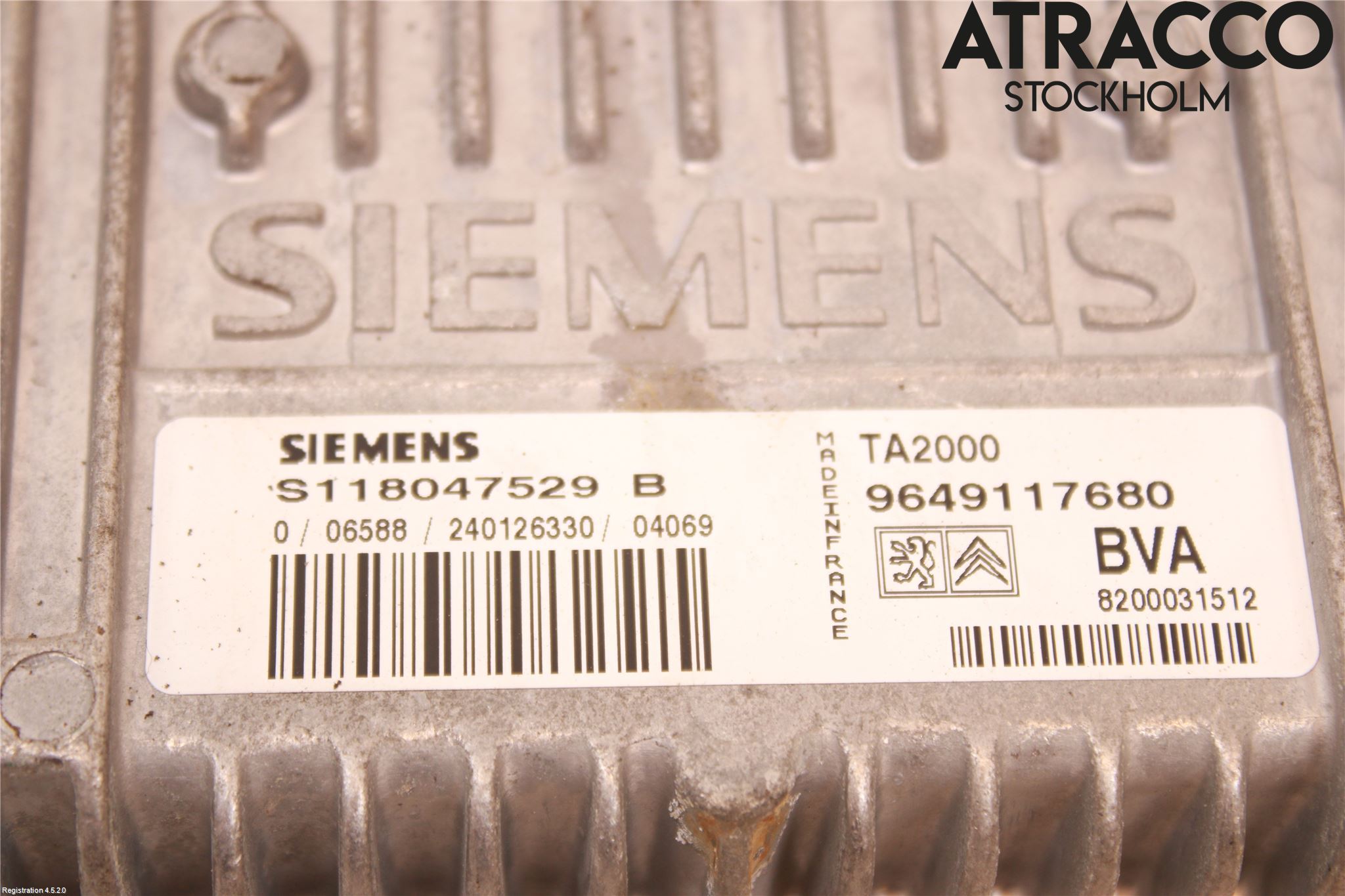 Peugeot 307     01-05 Styreenhet Gearkasse