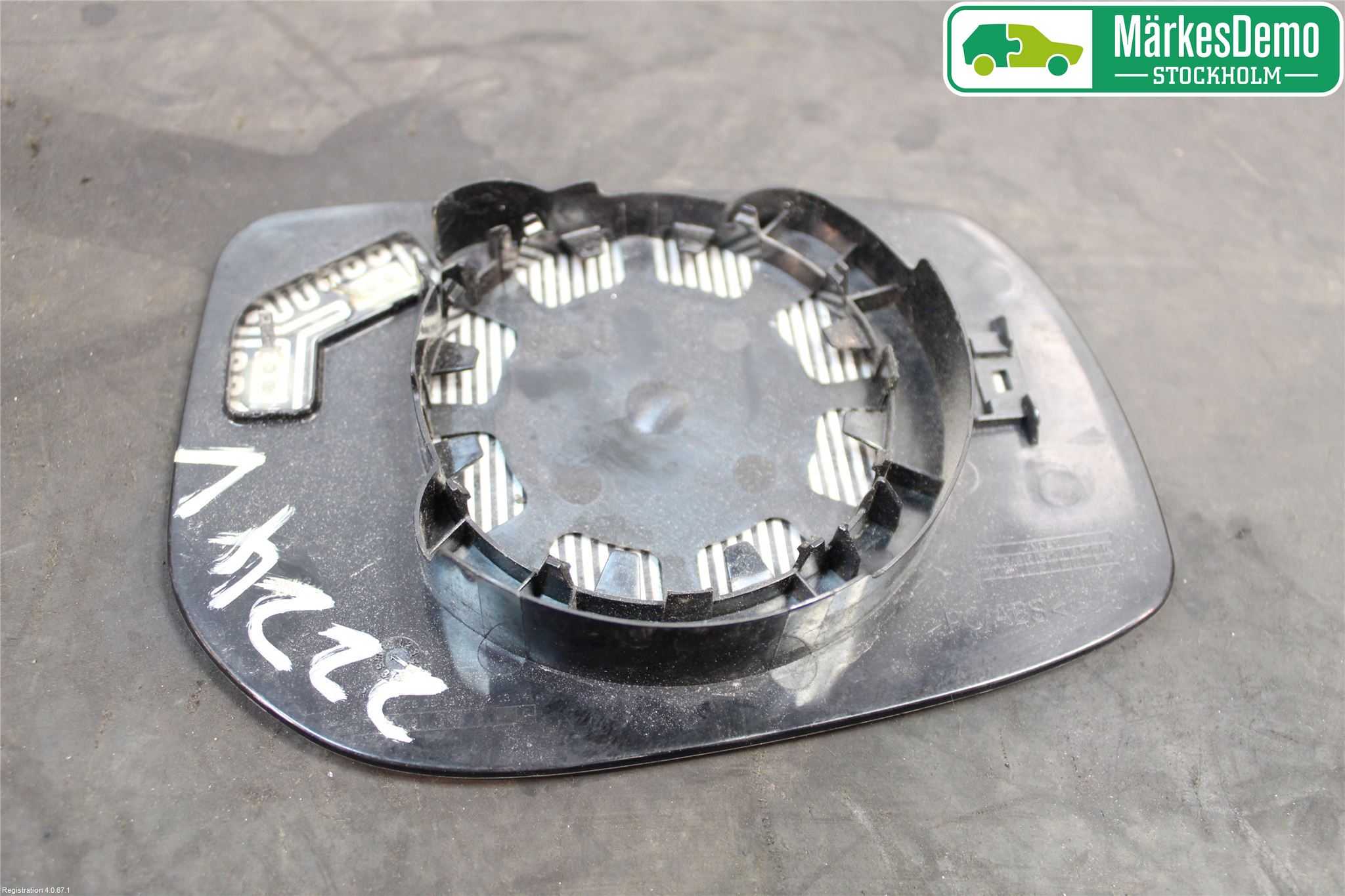 Toyota COROLLA 08-12 Speil Glass V
