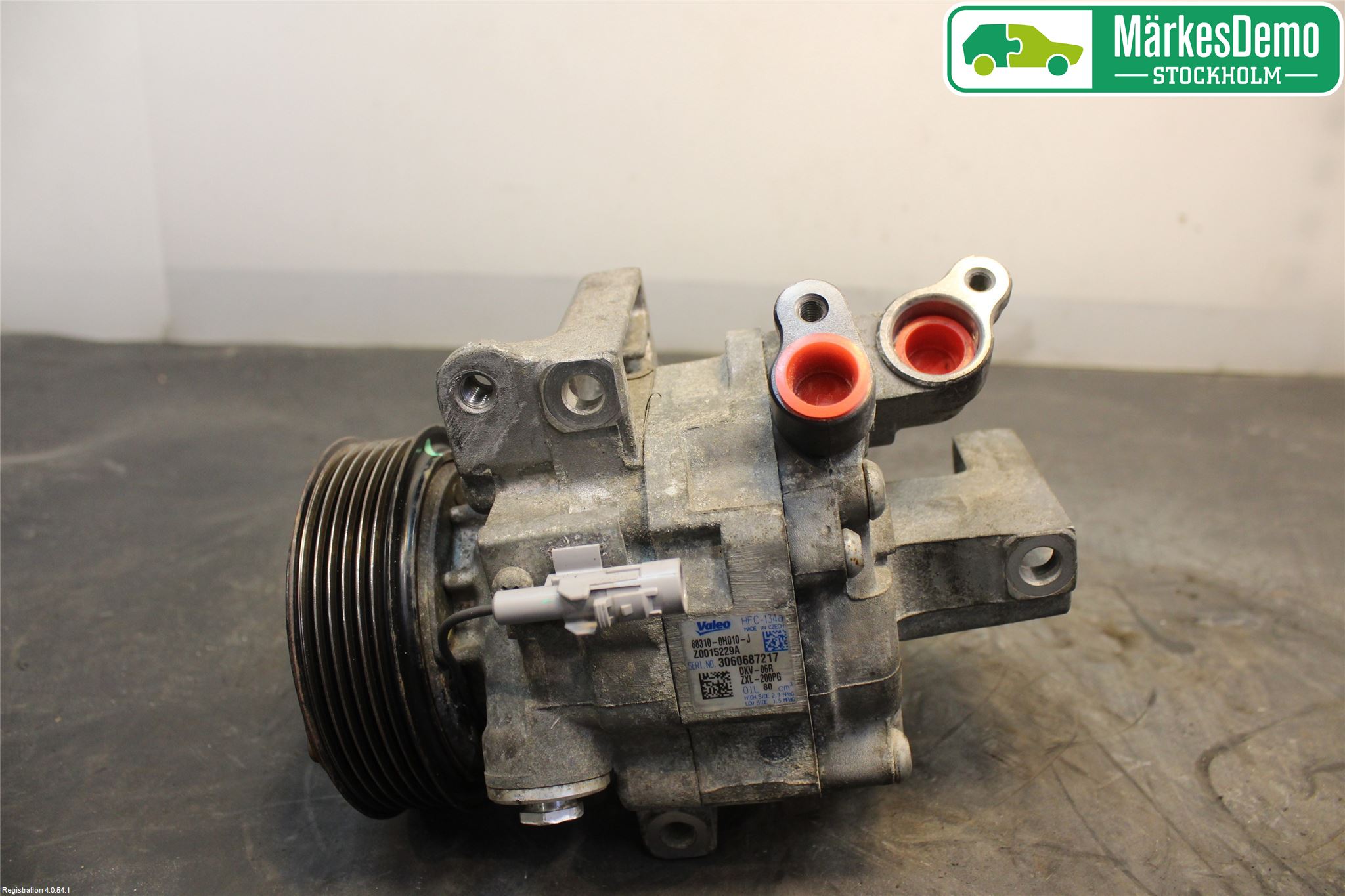 Citroen C1 06-13 Varme Ac Kompressor
