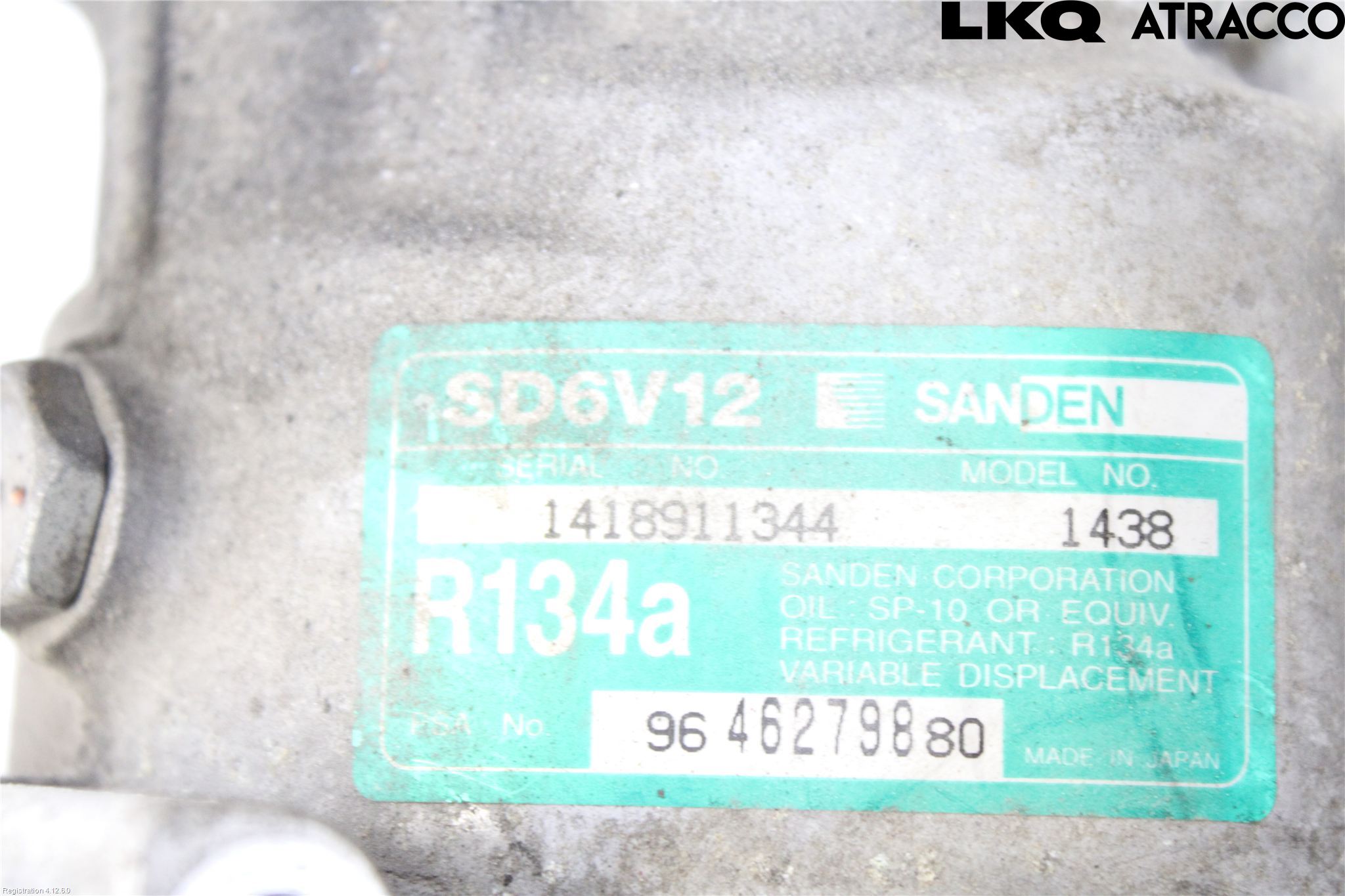 Peugeot 307     01-05 Varme Ac Kompressor