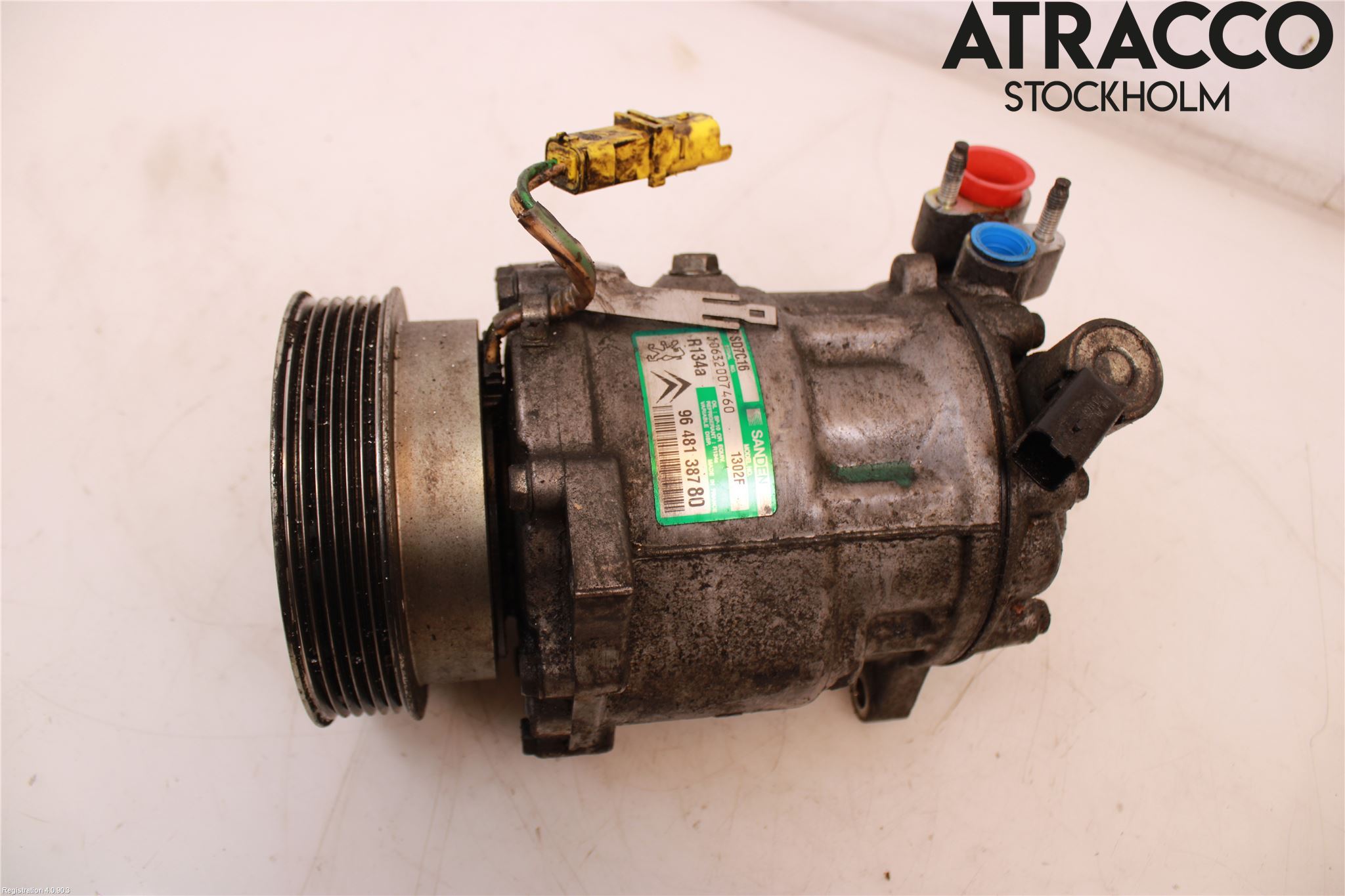 Peugeot 407 Varme Ac Kompressor