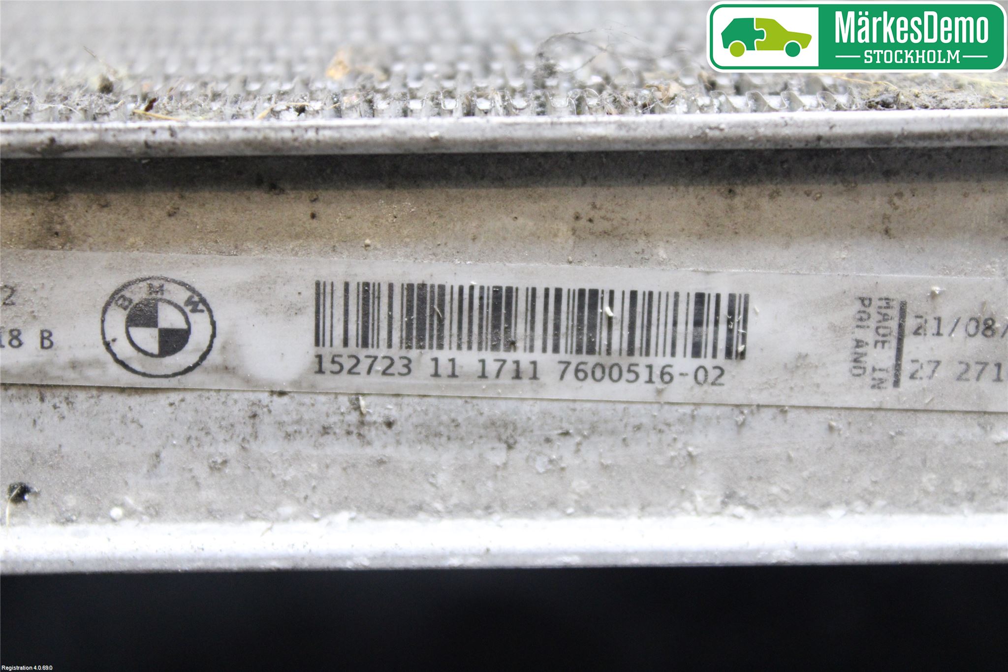 BMW 1 F20/F21 11-19 Radiator Automat