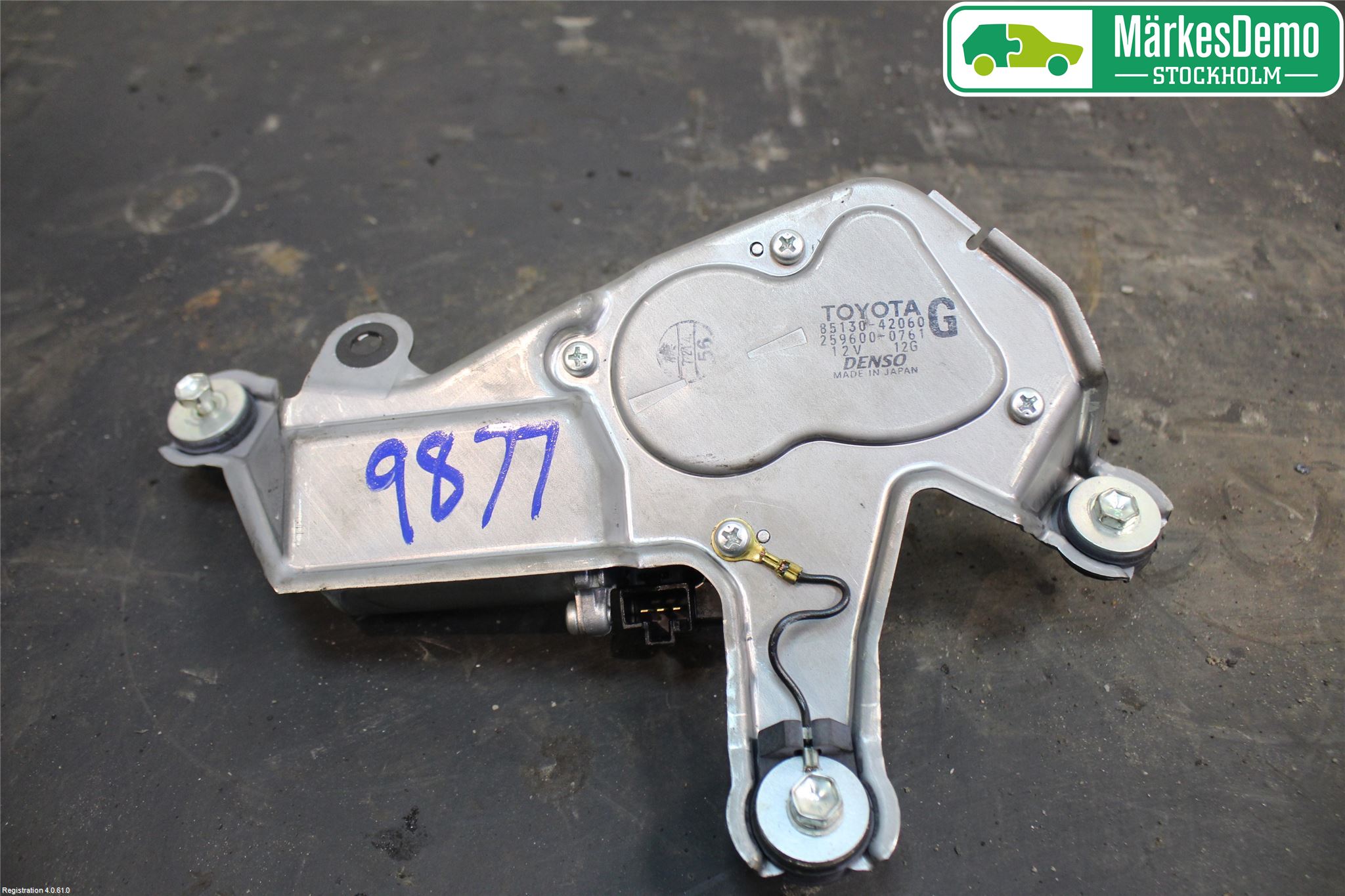 Toyota RAV 4 06-12 Viskermotor Bakluke