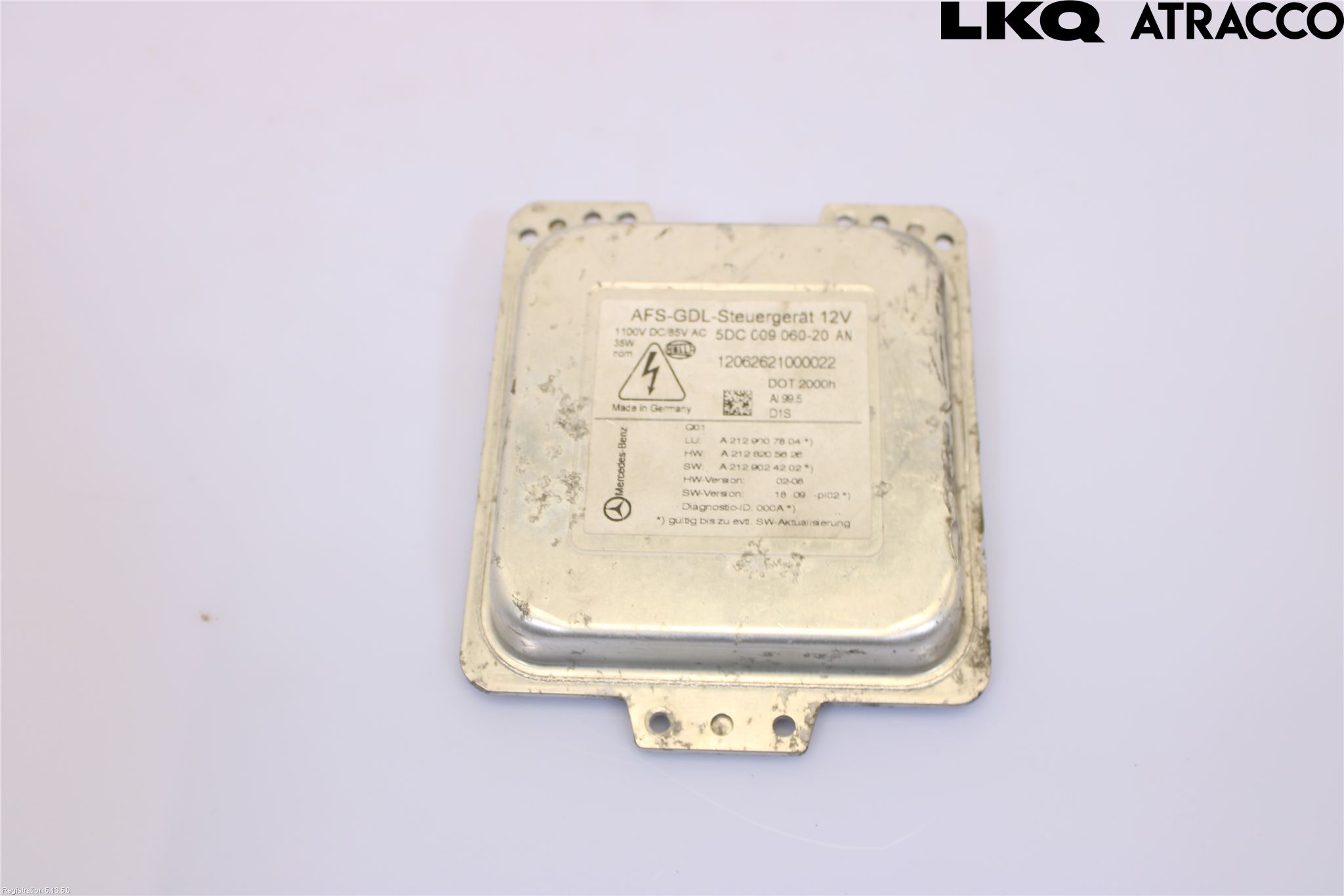 Mercedes-Benz MB E-KLASS (W212) 09-16 Styreenhet Xenon