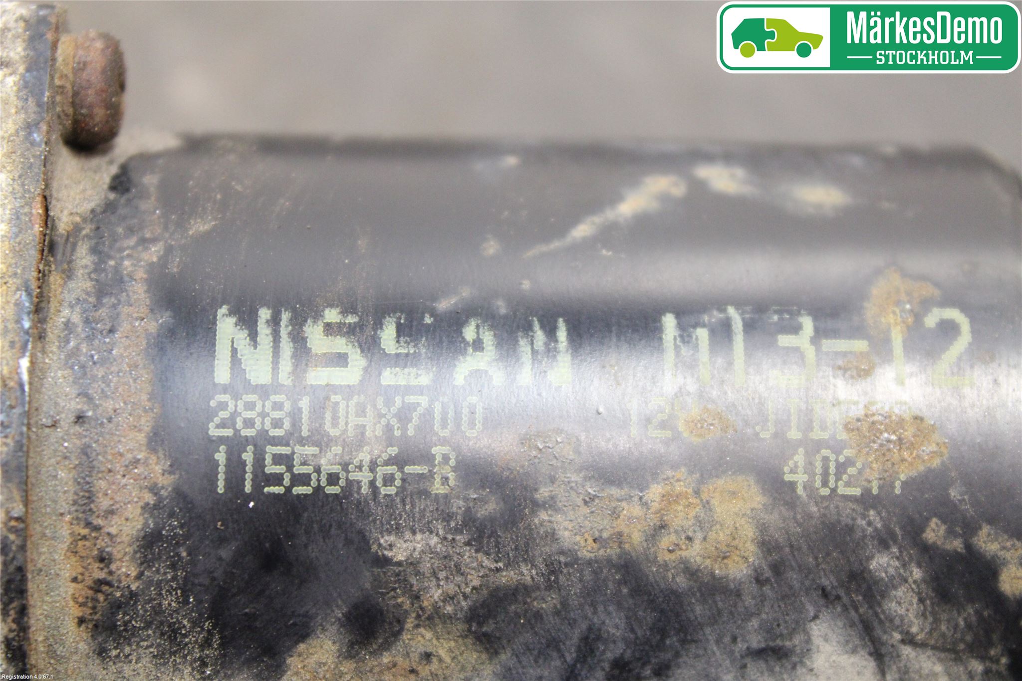 Nissan MICRA 03-07 Viskermotor Frontrute