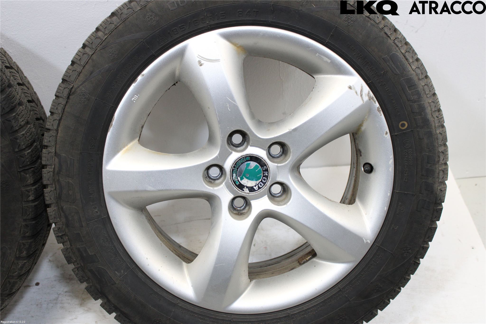 Skoda FABIA 07-14 Felg Aluminium Sett 4Stk