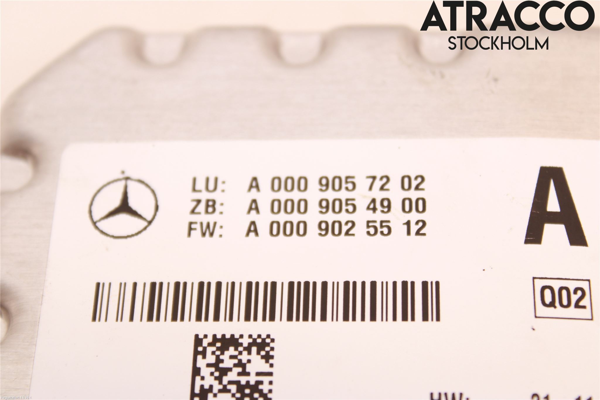 Mercedes-Benz MB CLA-KLASS (C117/X117) 13-19 Sensor Kollisjonsbeskyttelse