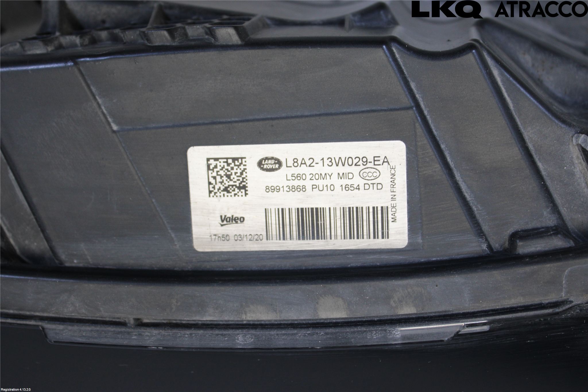 Landrover RANGE ROVER VELAR (L560) 17- Frontlykt Høyre