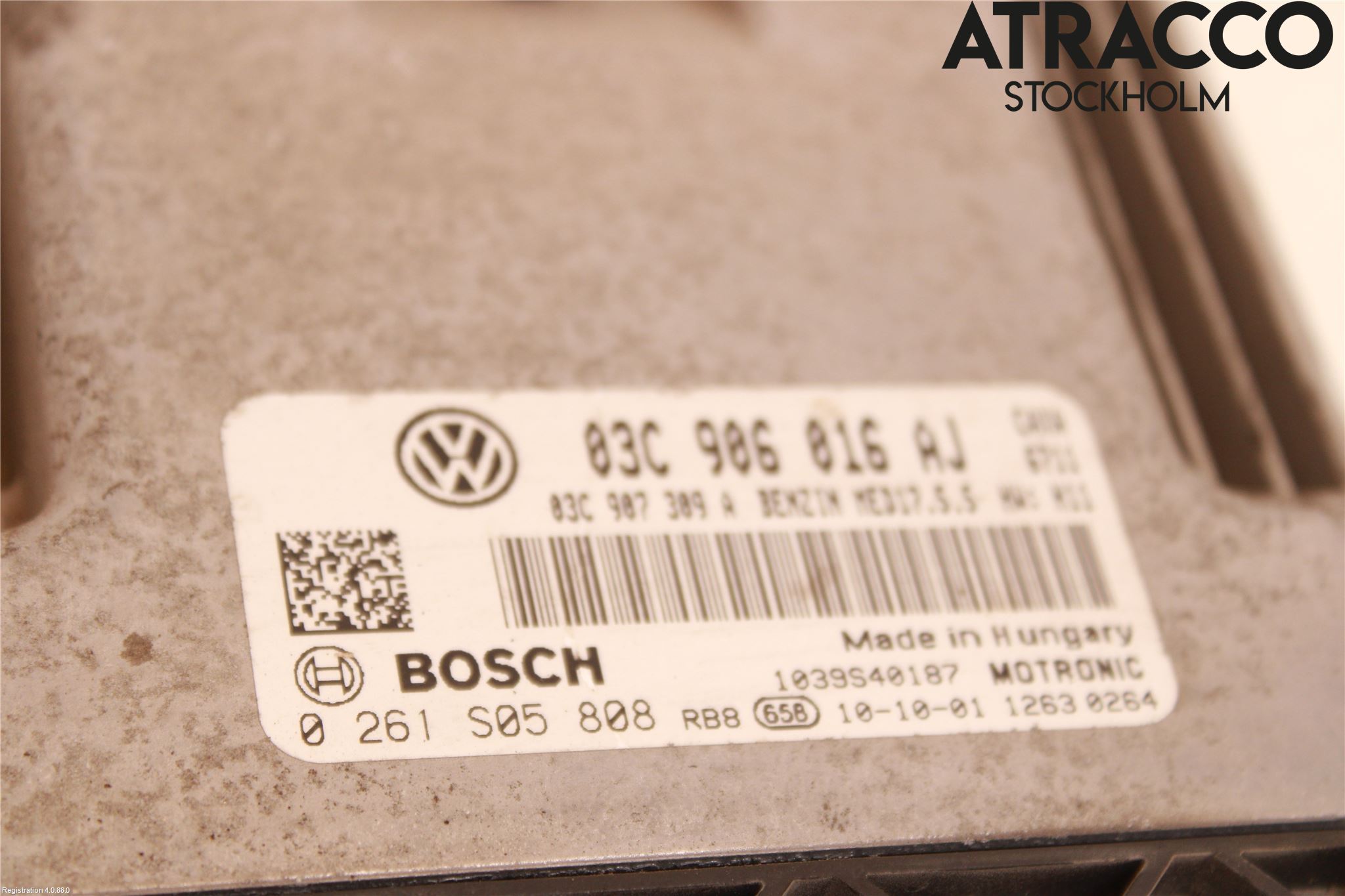 Volkswagen VW GOLF PLUS/CROSS GOLF 04-14 Styreenhet Innsprøytning
