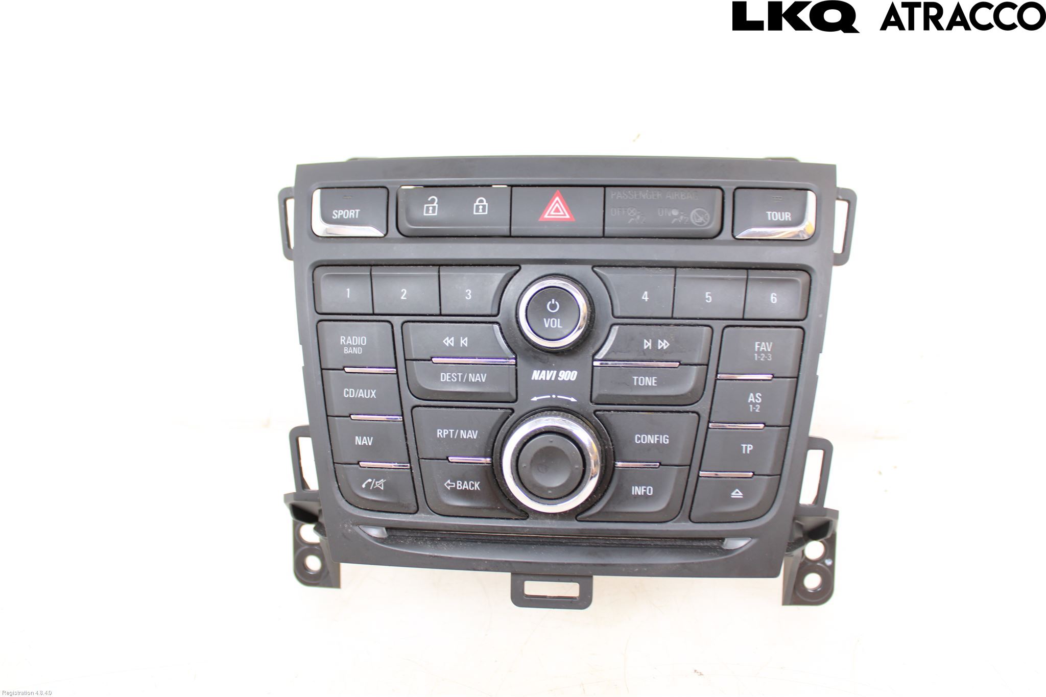 Opel ZAFIRA C 12-19 Stereo Radio Med Cd
