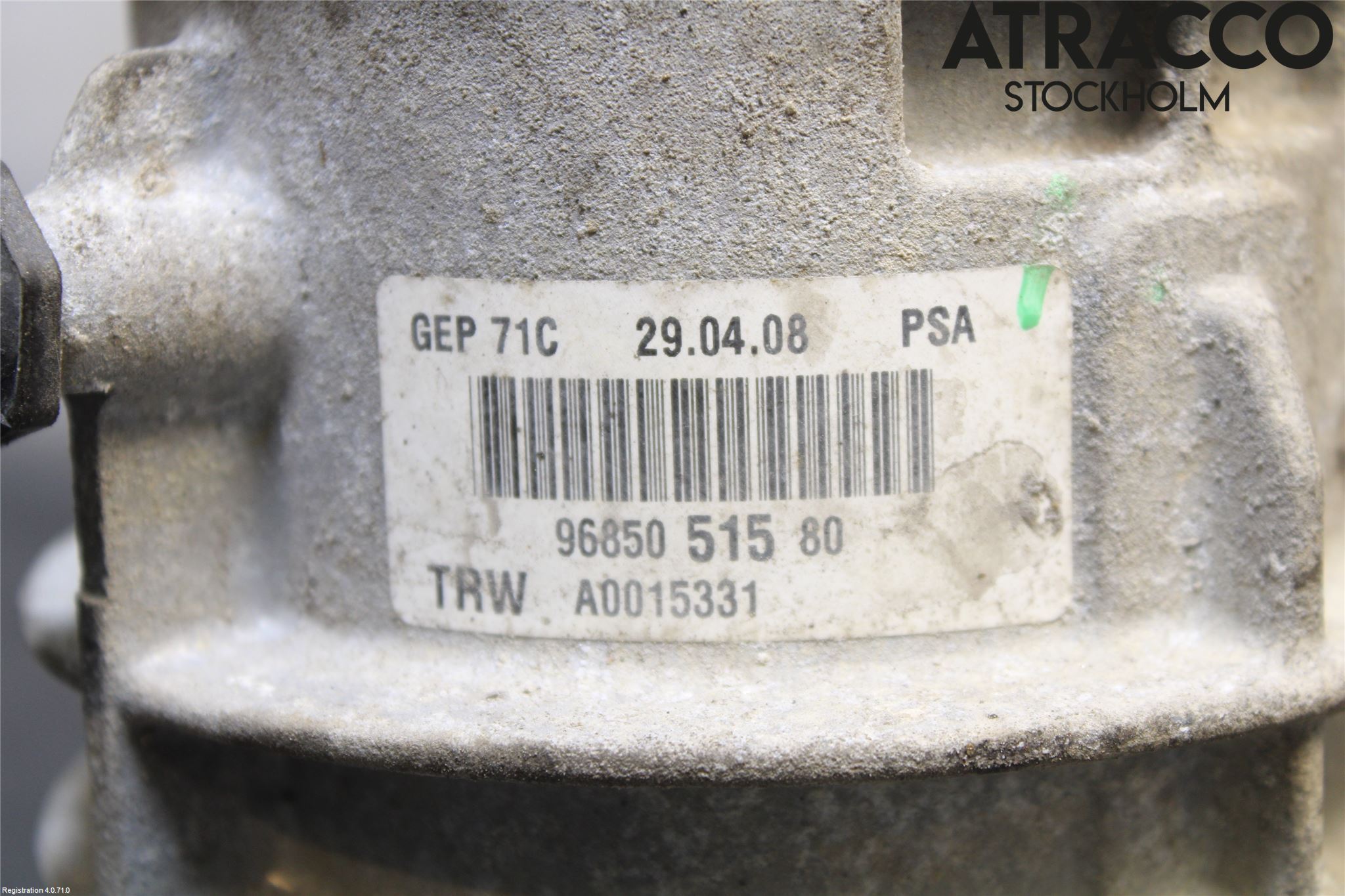 Citroen C4 GRAND PICASSO 07-13 Servostyring Eletrisk Pumpe