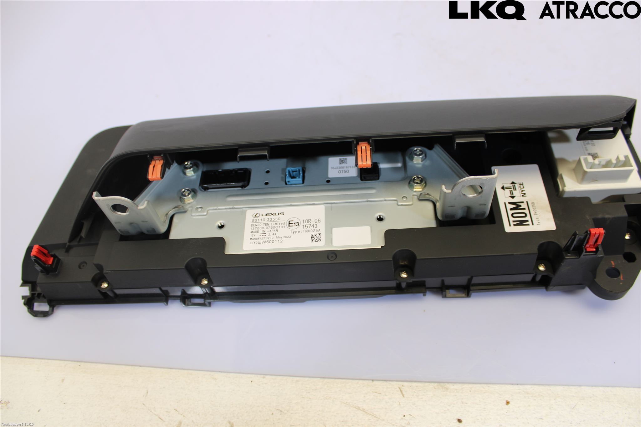 Lexus ES 250/300/330 Multifunktionsdisplay