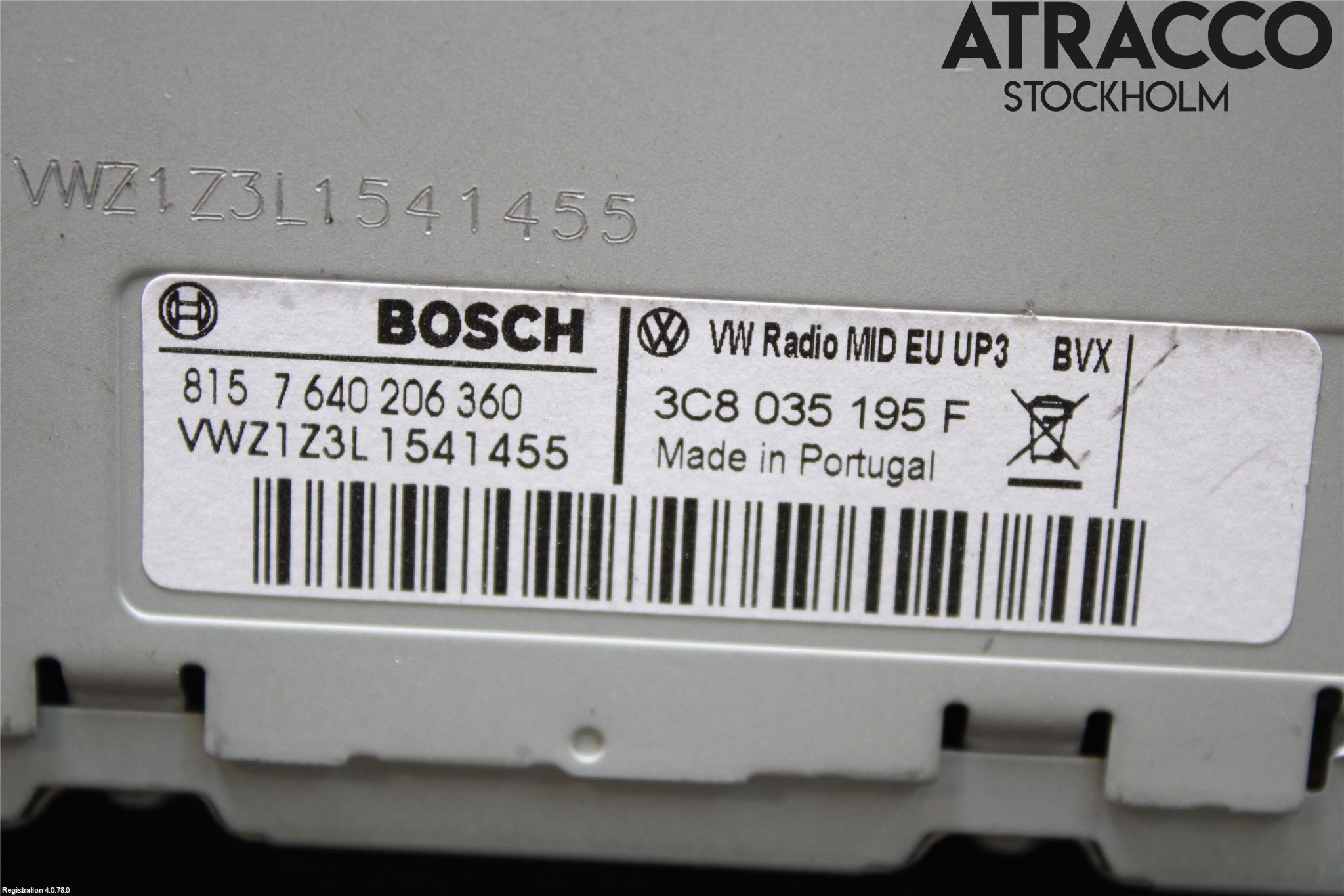 Volkswagen VW PASSAT 11-14 Stereo Radio Med Cd