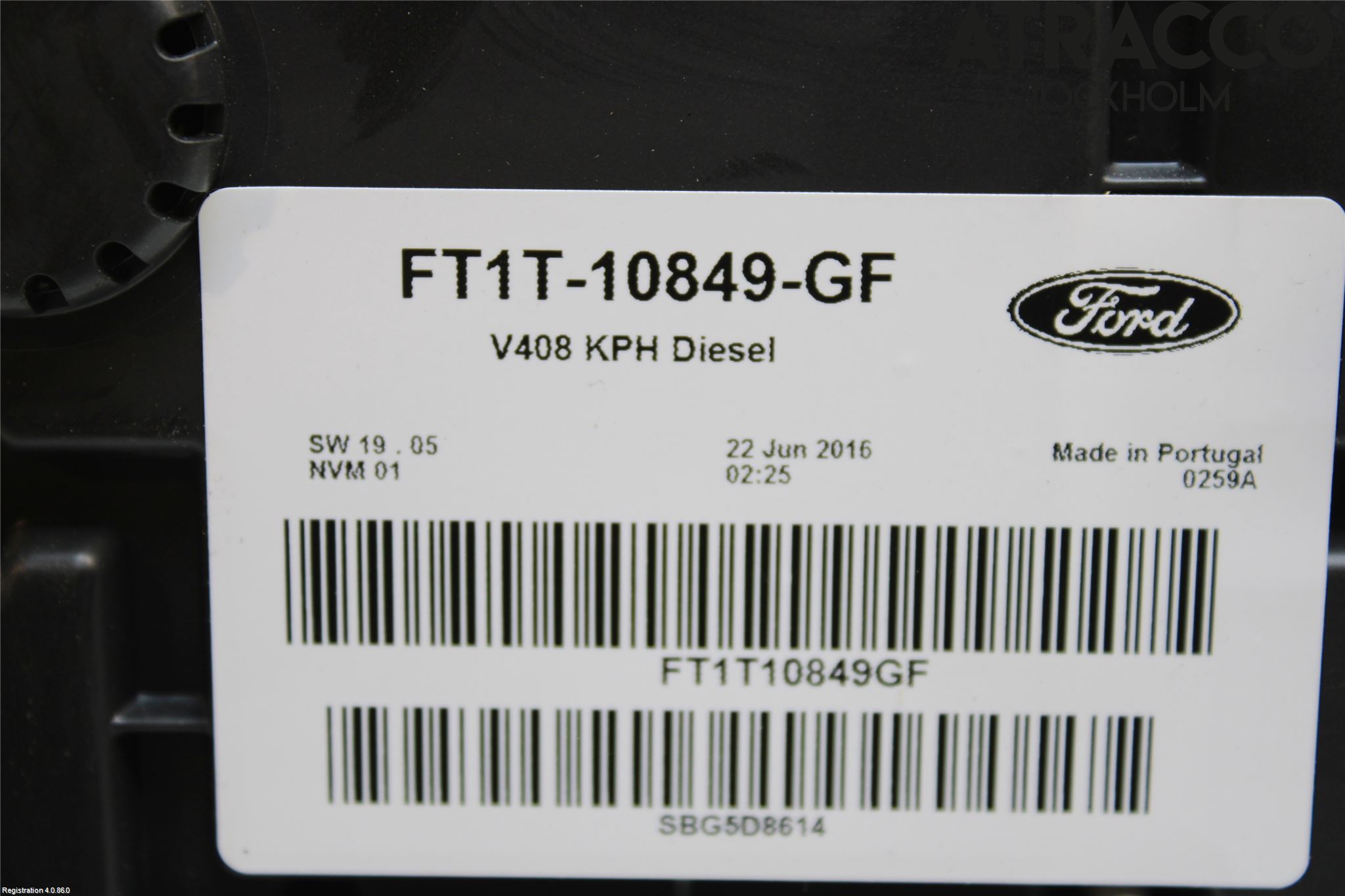 Ford TRANSIT/TOURNEO CONNECT 13-22 Instr Kombinert