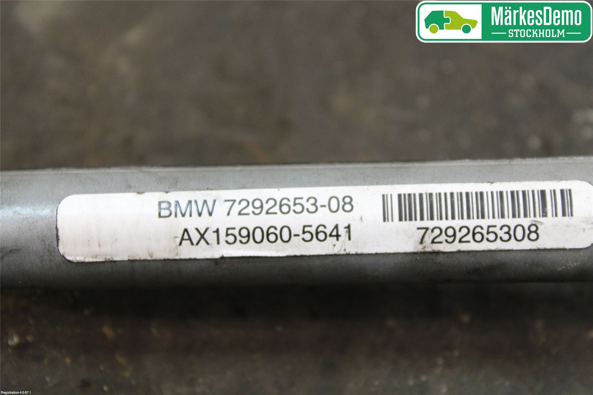 BMW X5 F15 13-18 Viskeroverføring Frontrute