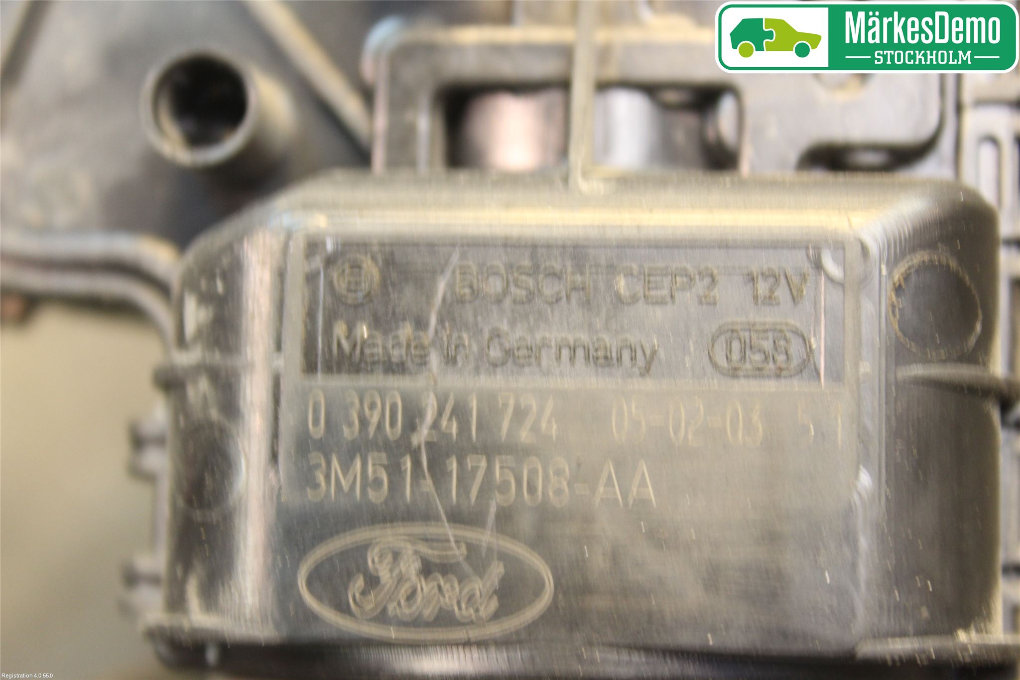 Ford FOCUS C-MAX I 03-06 Viskermotor Frontrute