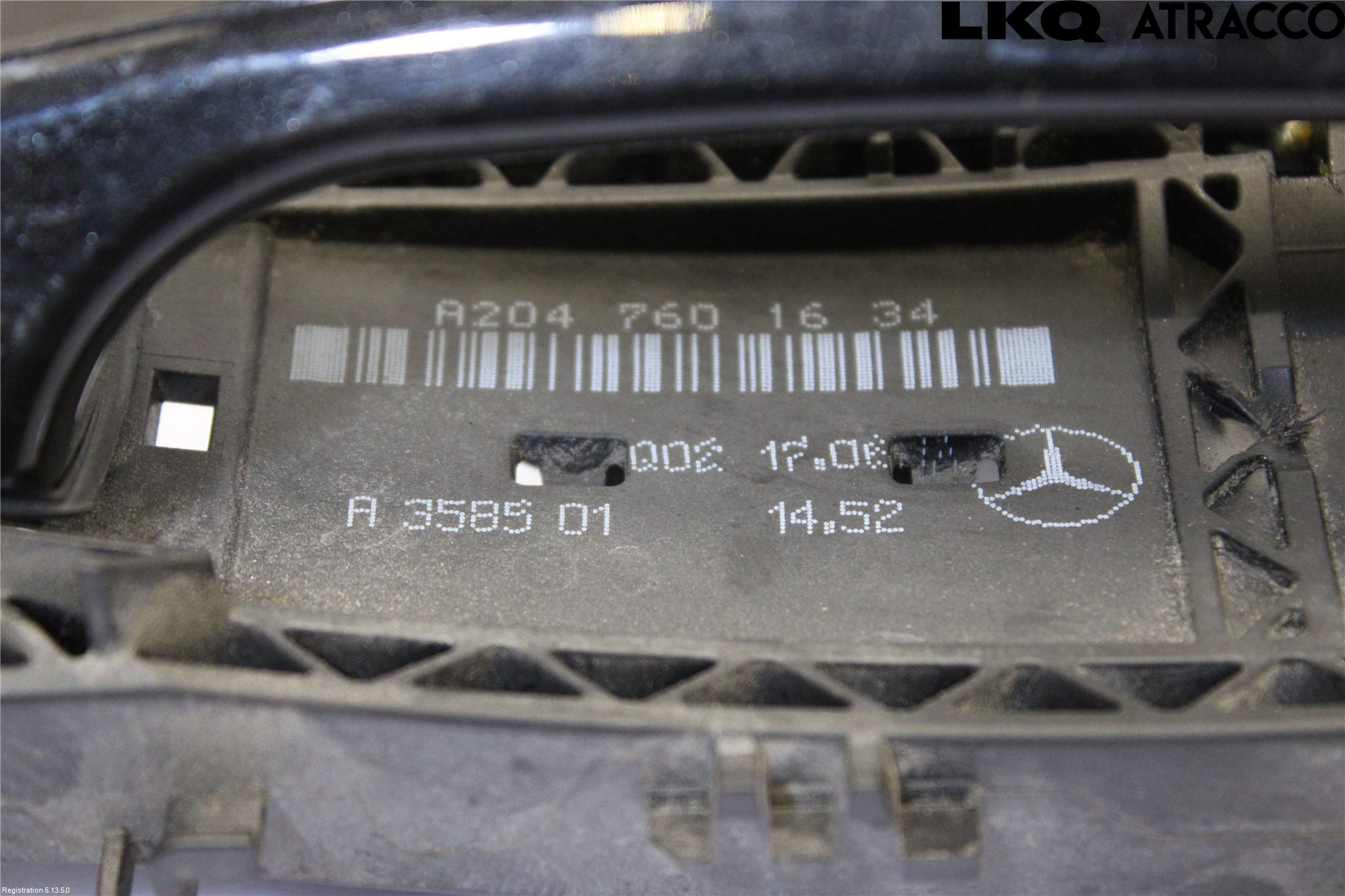 Mercedes-Benz MB E-KLASS (W212) 09-16 Dørhandtak Ytre Høyre