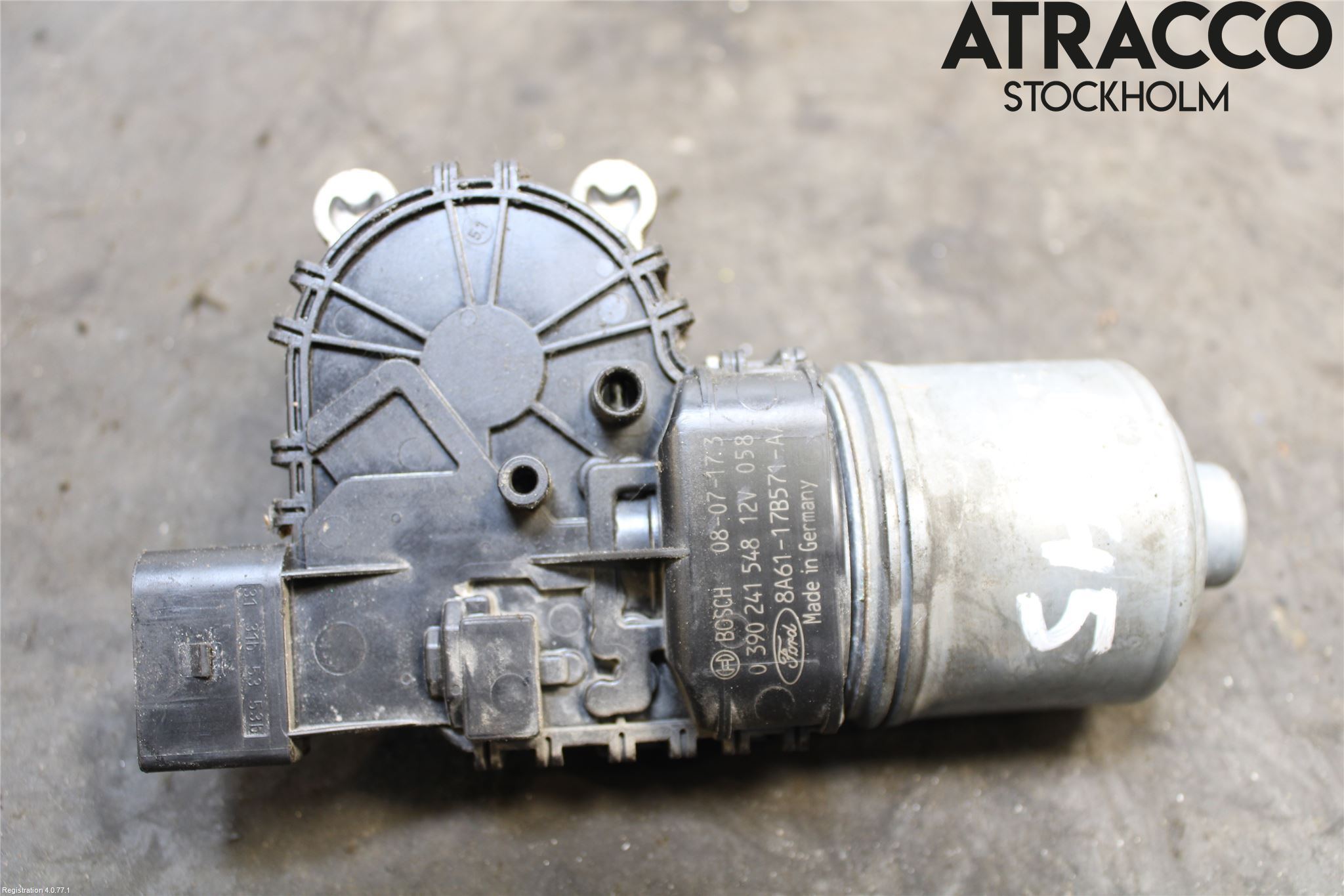 Ford FIESTA 09-12 Viskermotor Frontrute