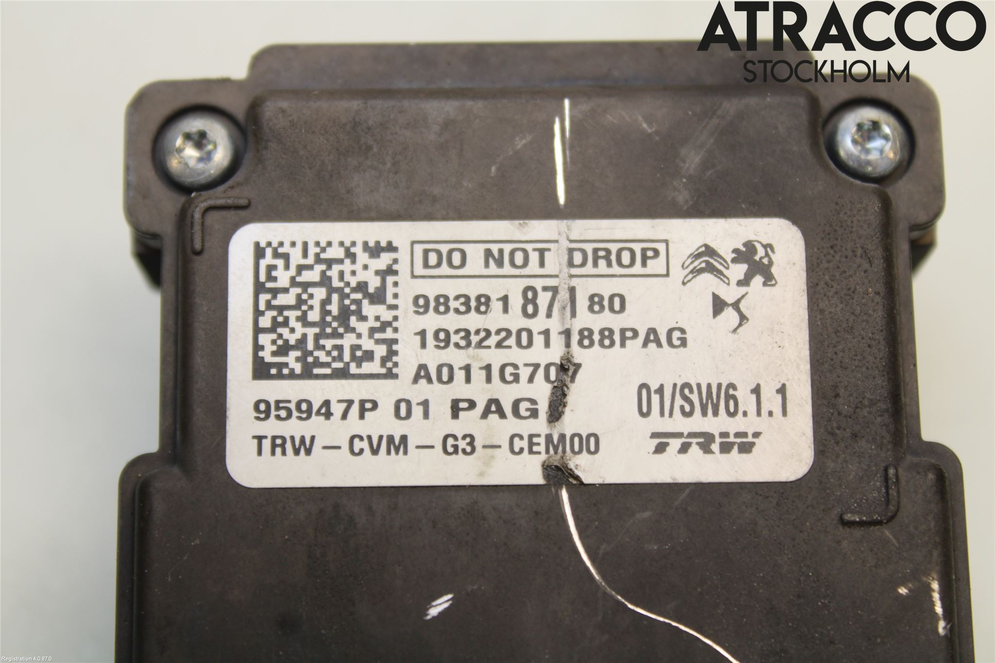 Opel CORSA F, CORSA-E 20- Sensor Kollisjonsbeskyttelse
