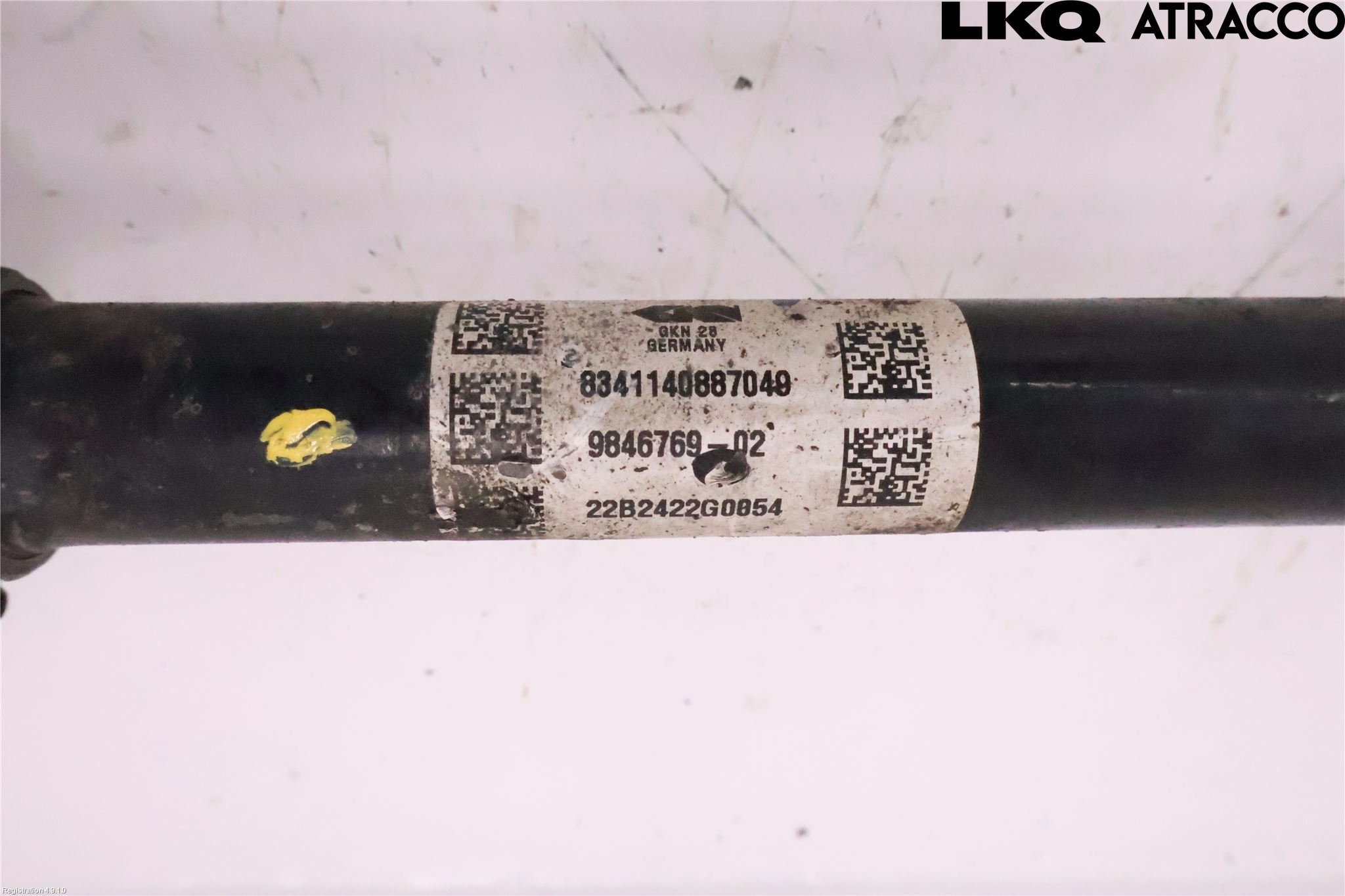 BMW 5 G30/G31/F90 17-23 Drivaksel Foran Kompl Venstre
