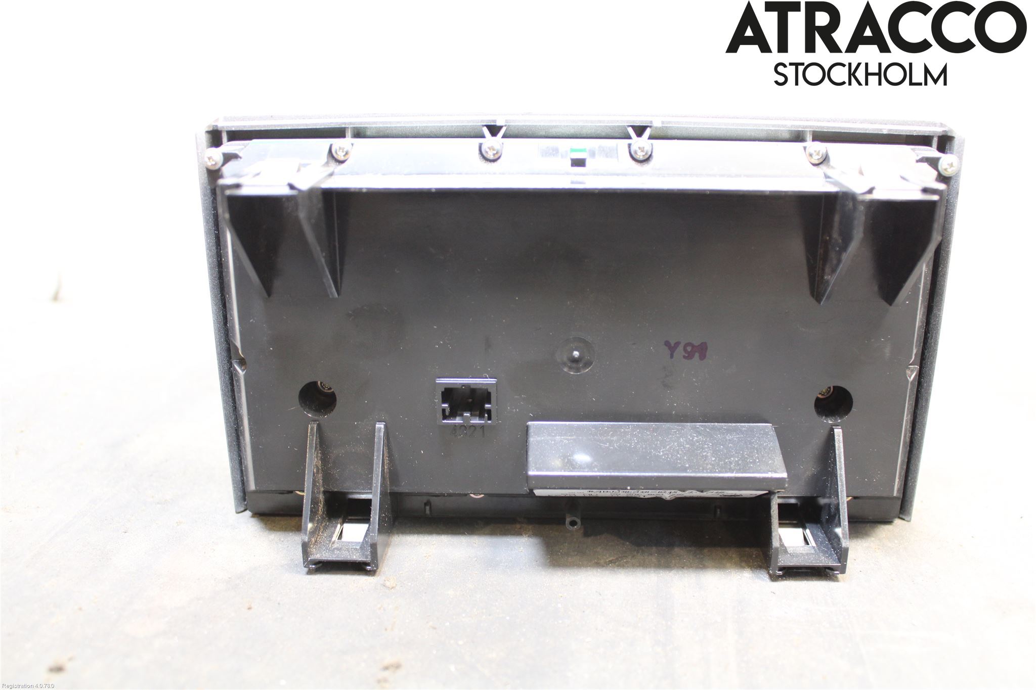 Volkswagen VW PHAETON Varme Ac Betjening-Display