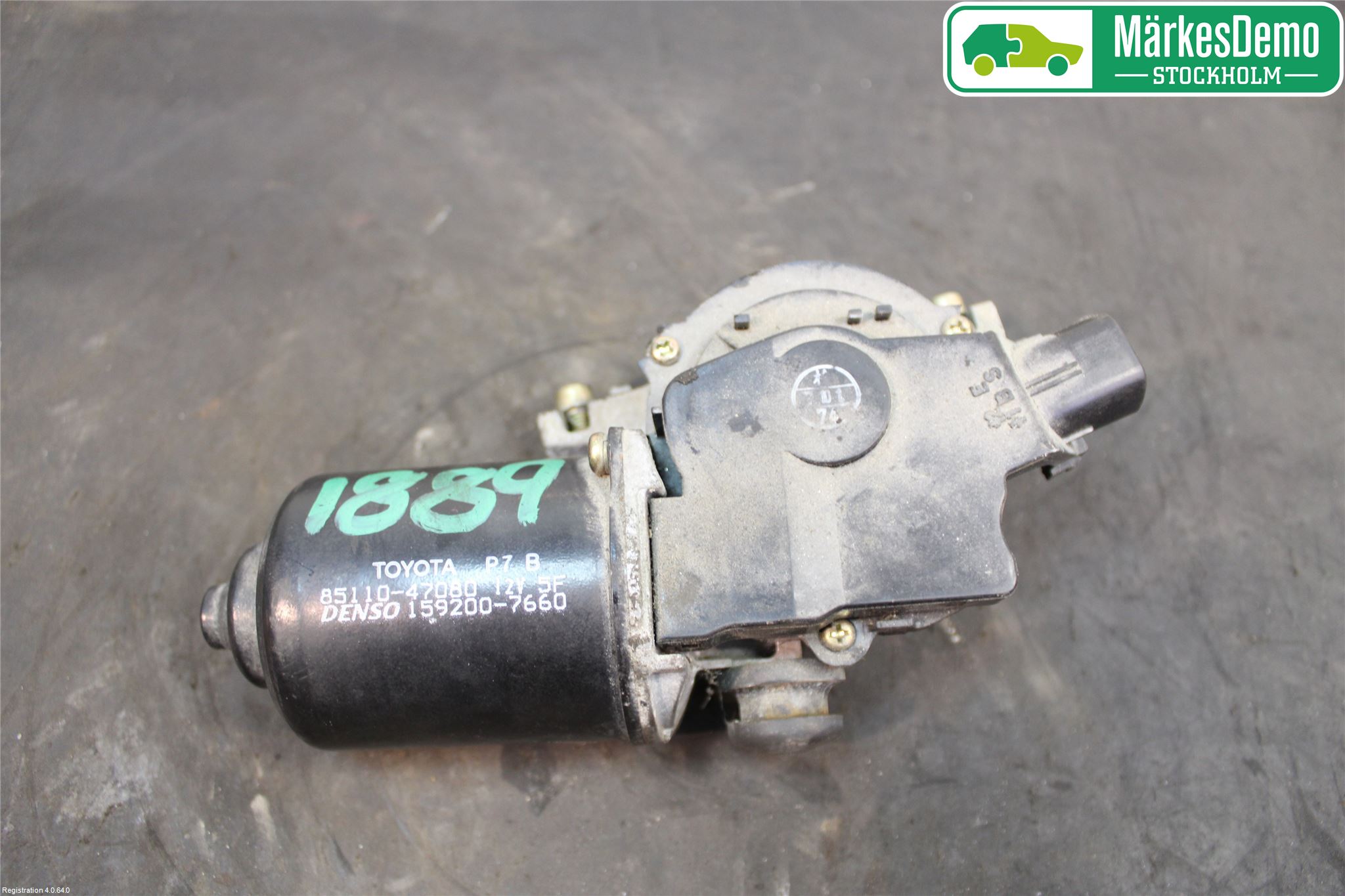 Toyota PRIUS NWH20 04-08 Viskermotor Frontrute