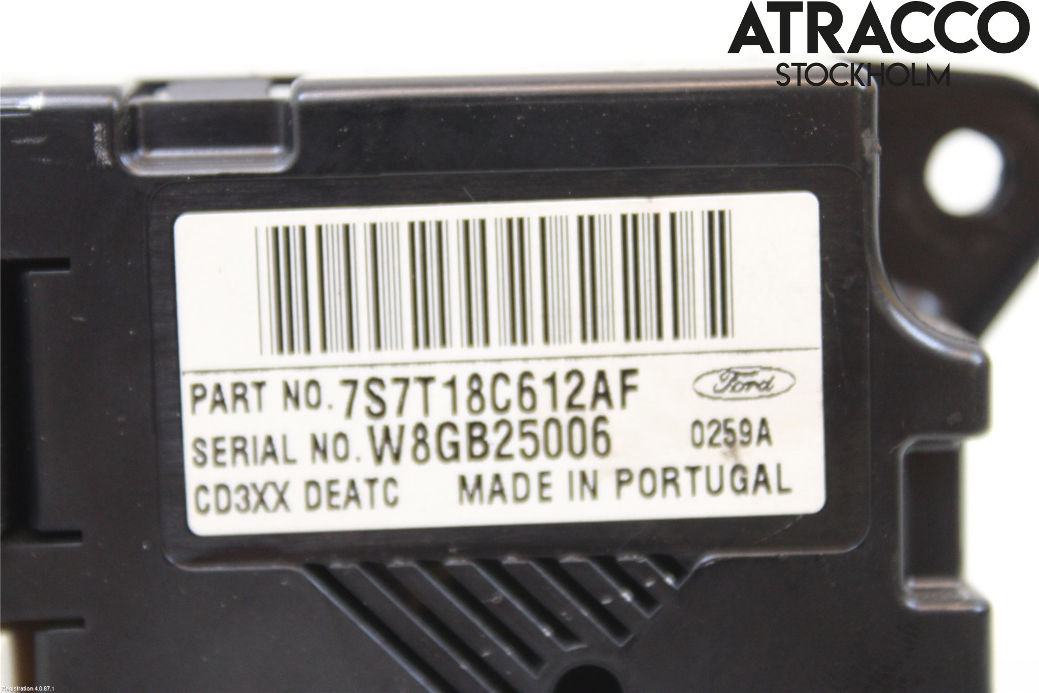 Ford MONDEO 07-15 Varme Ac Betjening-Display