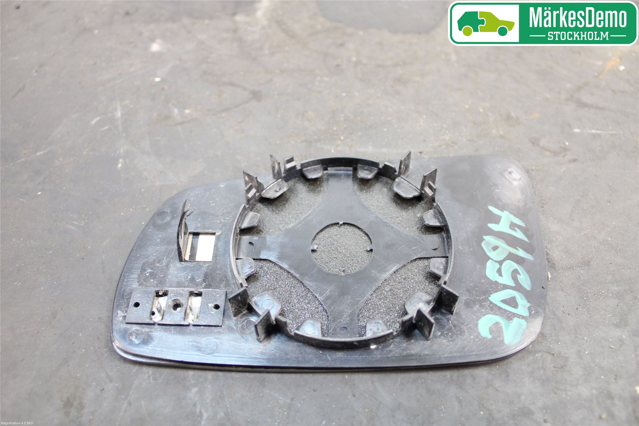 Skoda SUPERB 01-08 Speil Glass H