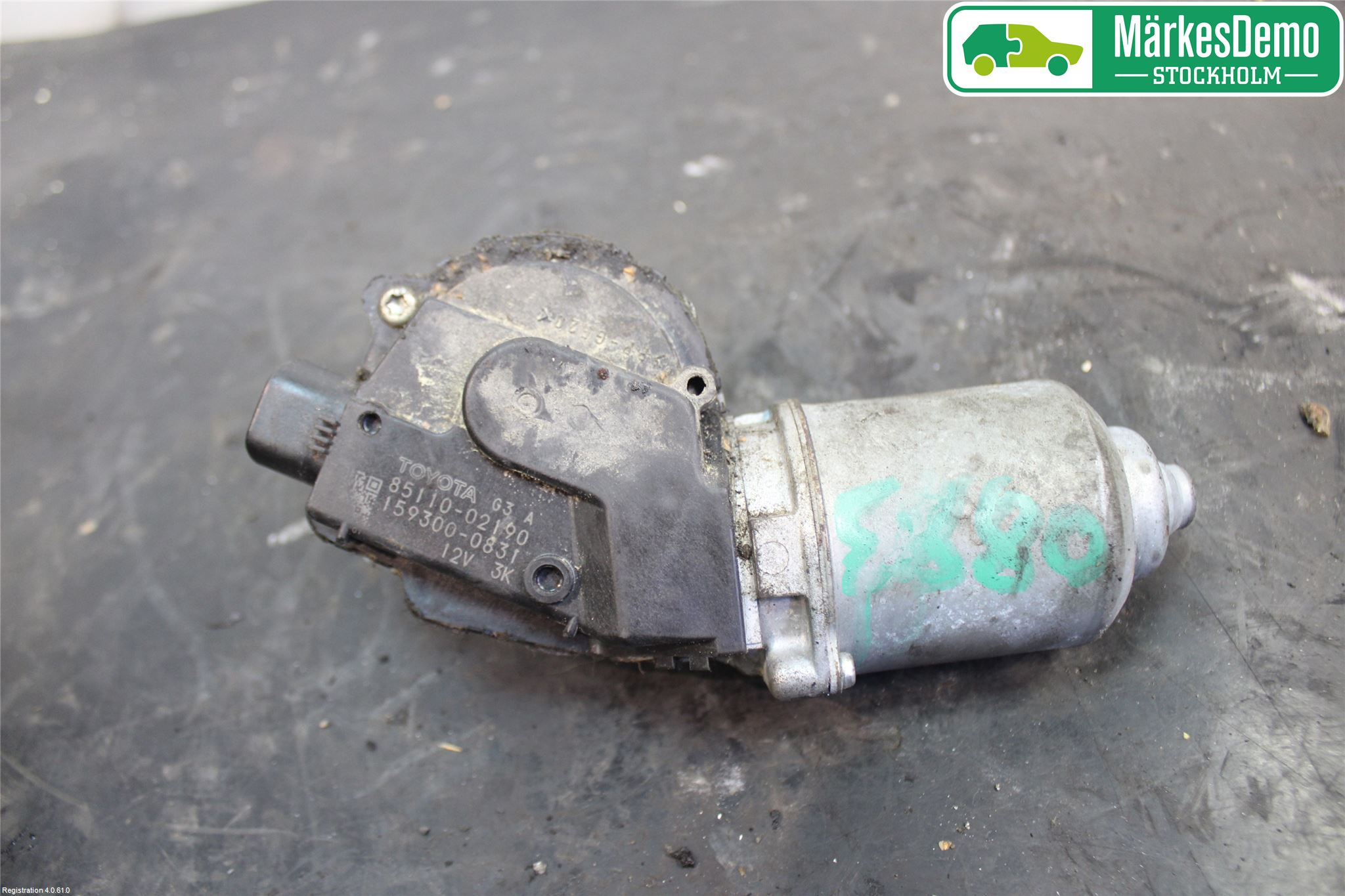 Toyota AURIS 07-09 Viskermotor Frontrute