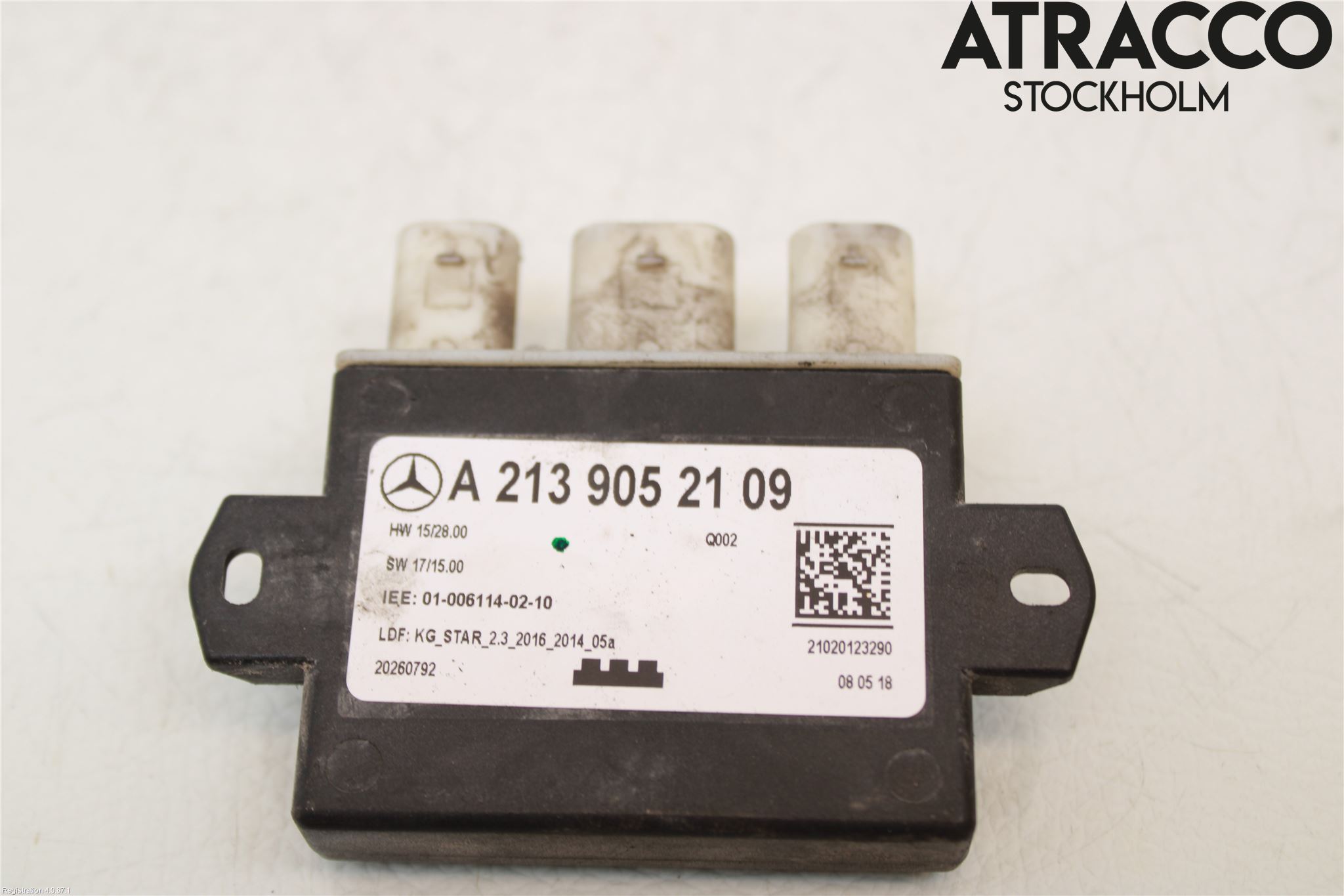 Mercedes-Benz MB S-KLASS (W222) 13-20 Styreenhet Bakluke