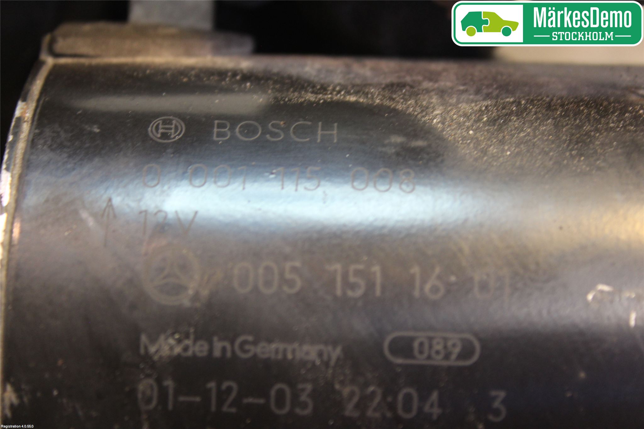 Mercedes-Benz MB A-KLASS (W168) 98-04 Startmotor Diesel