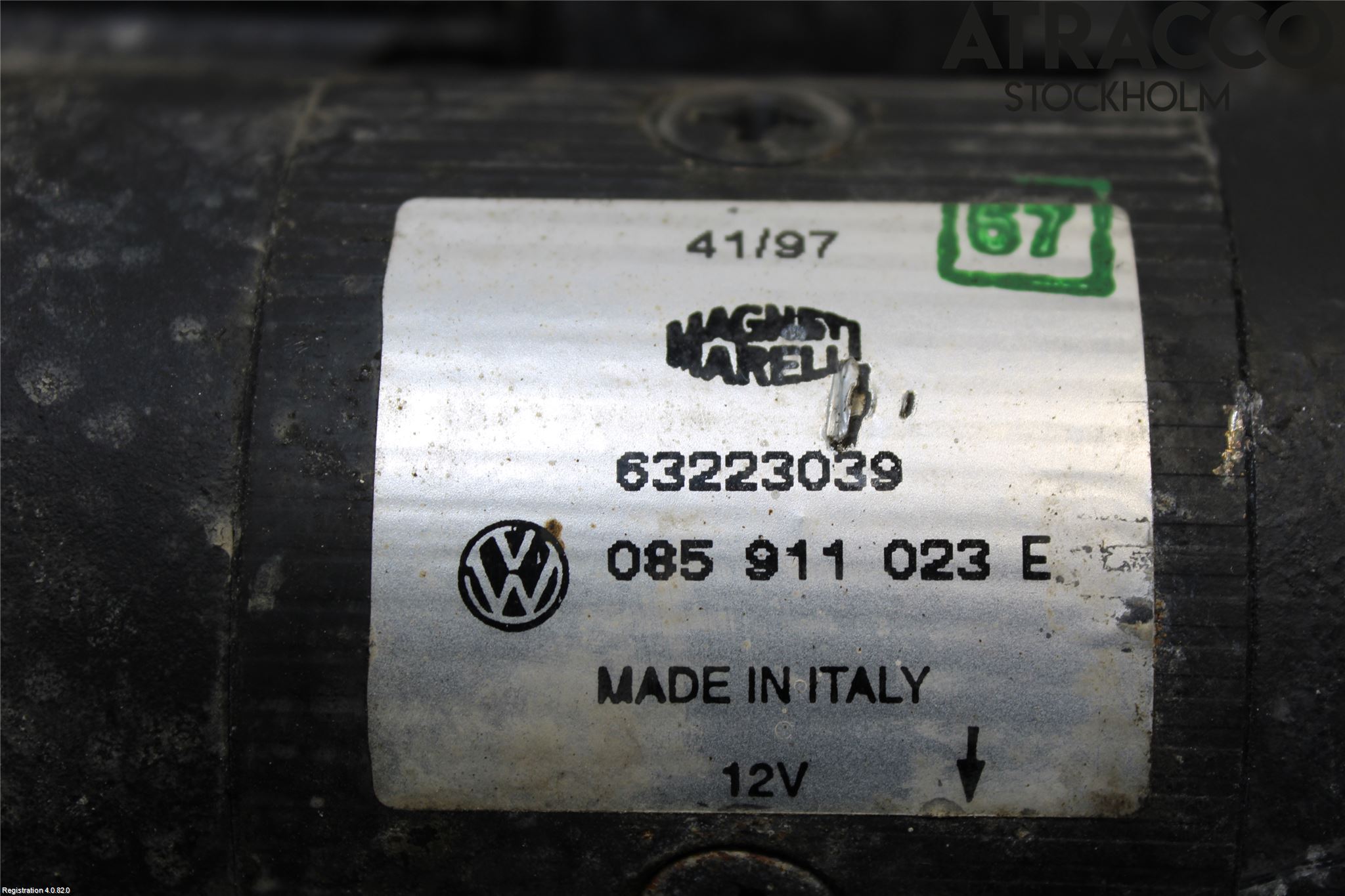 Volkswagen VW POLO 95-01 Startmotor