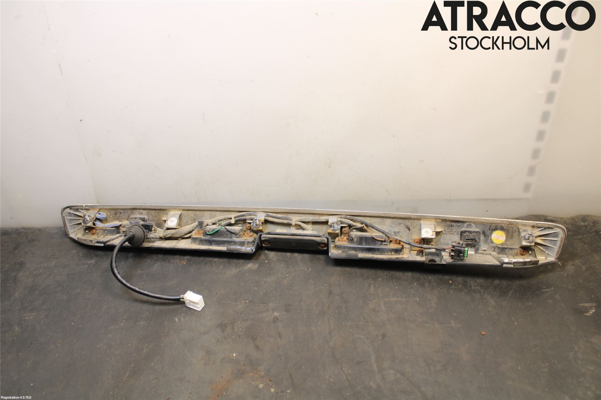 Kia SORENTO 10-14 Refleksplate - Skiltplate