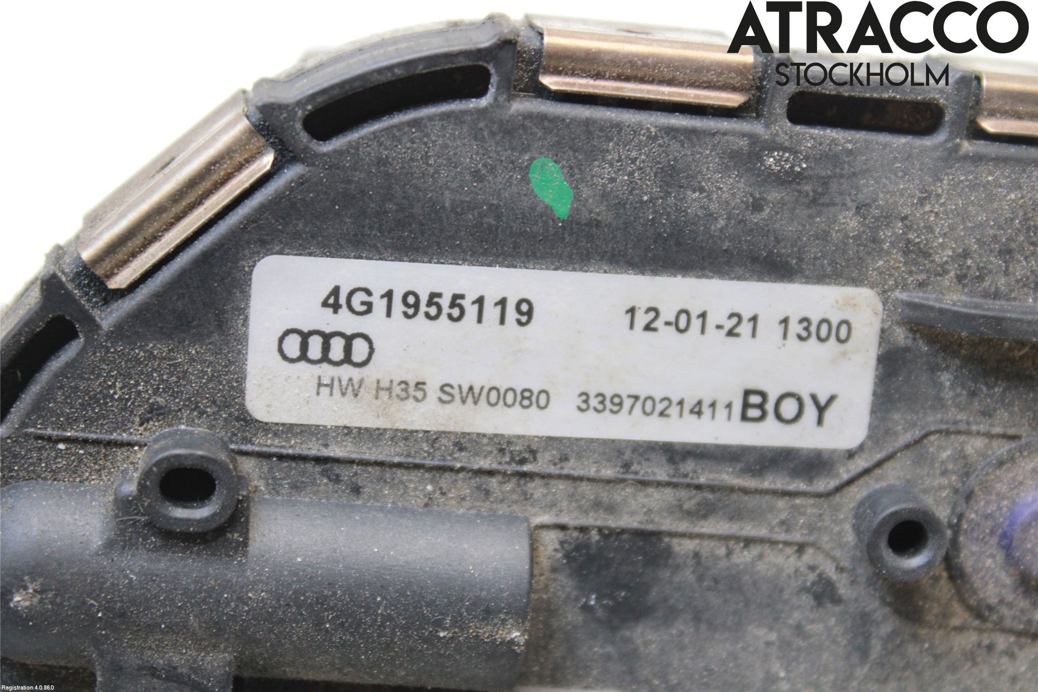 Audi A7/S7 4G 11-17 Viskermotor Frontrute