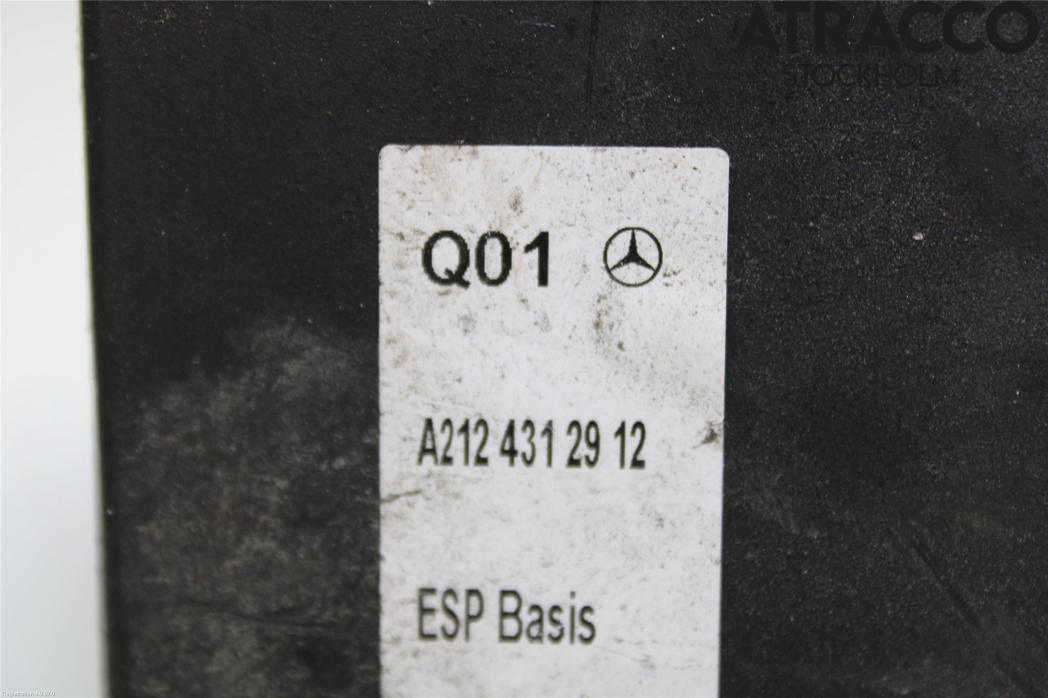 Mercedes-Benz MB E-KLASS (W212) 09-16 Abs Hydraulikkaggregat