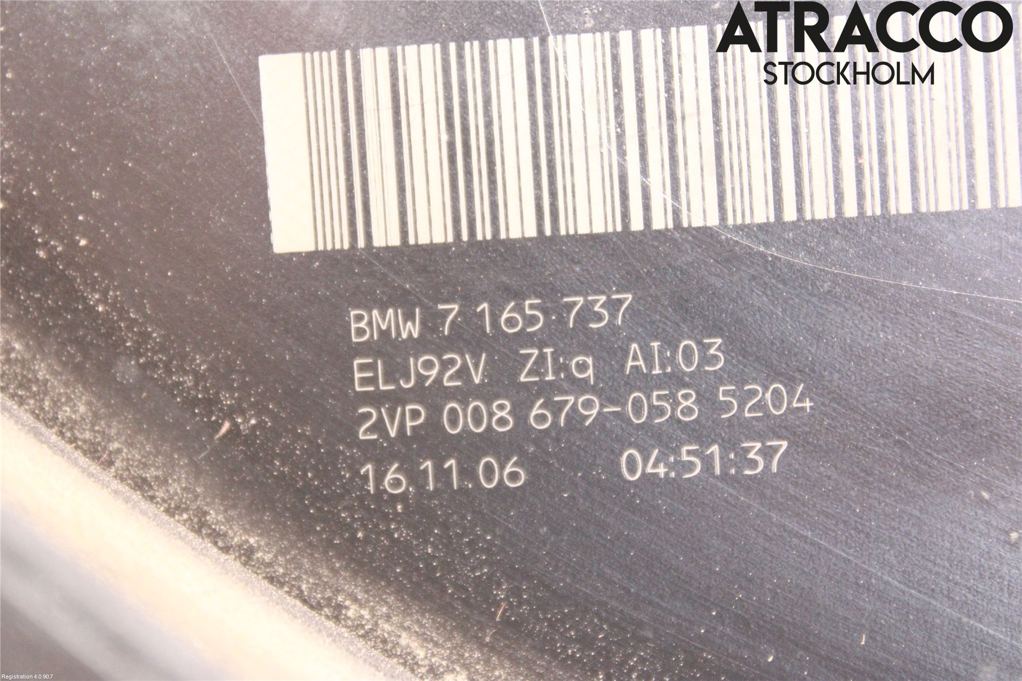 BMW 5 E60/61 Sed/Tou 02-10 Baklykt Venstre