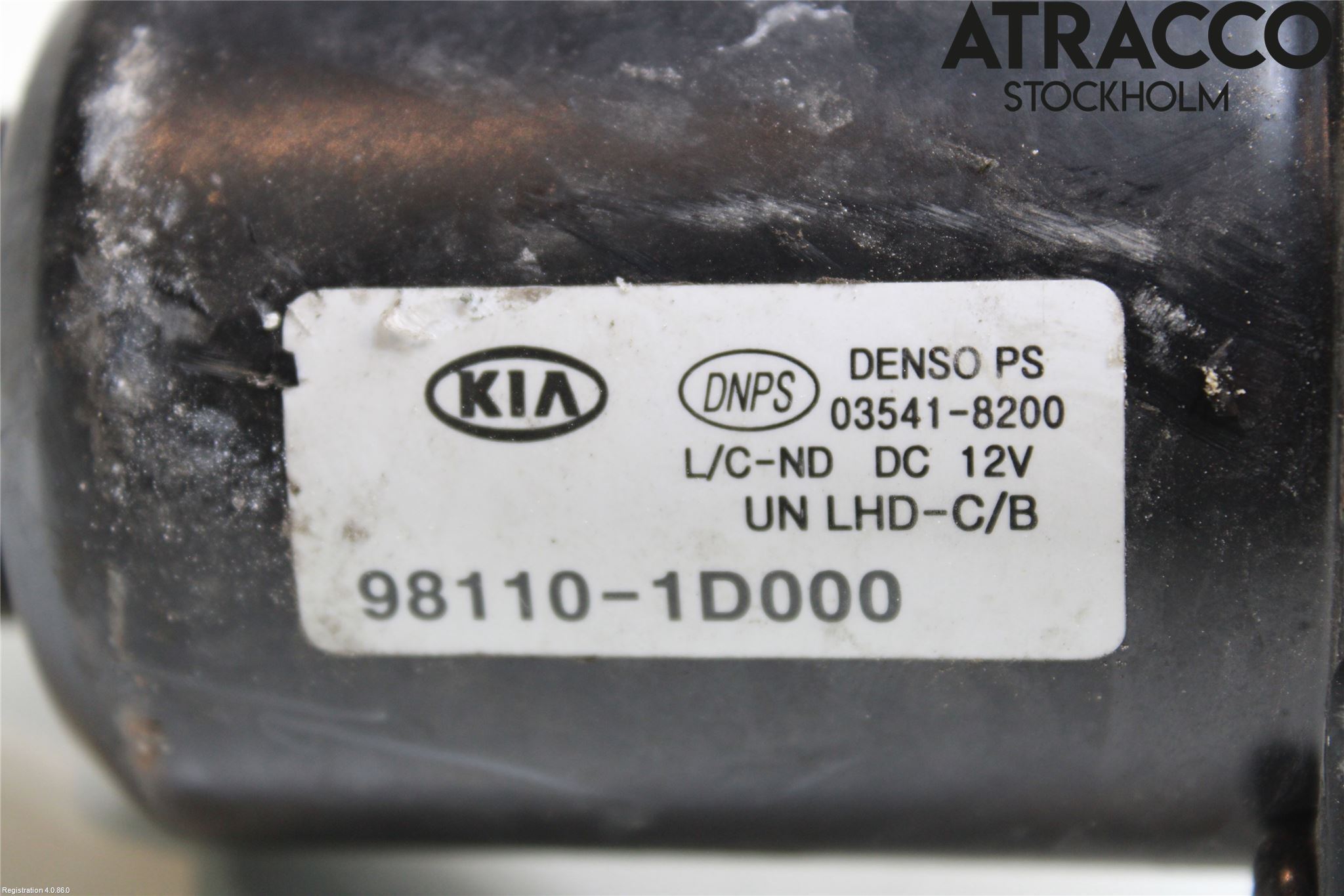 Kia CARENS II 07-12 Viskermotor Frontrute