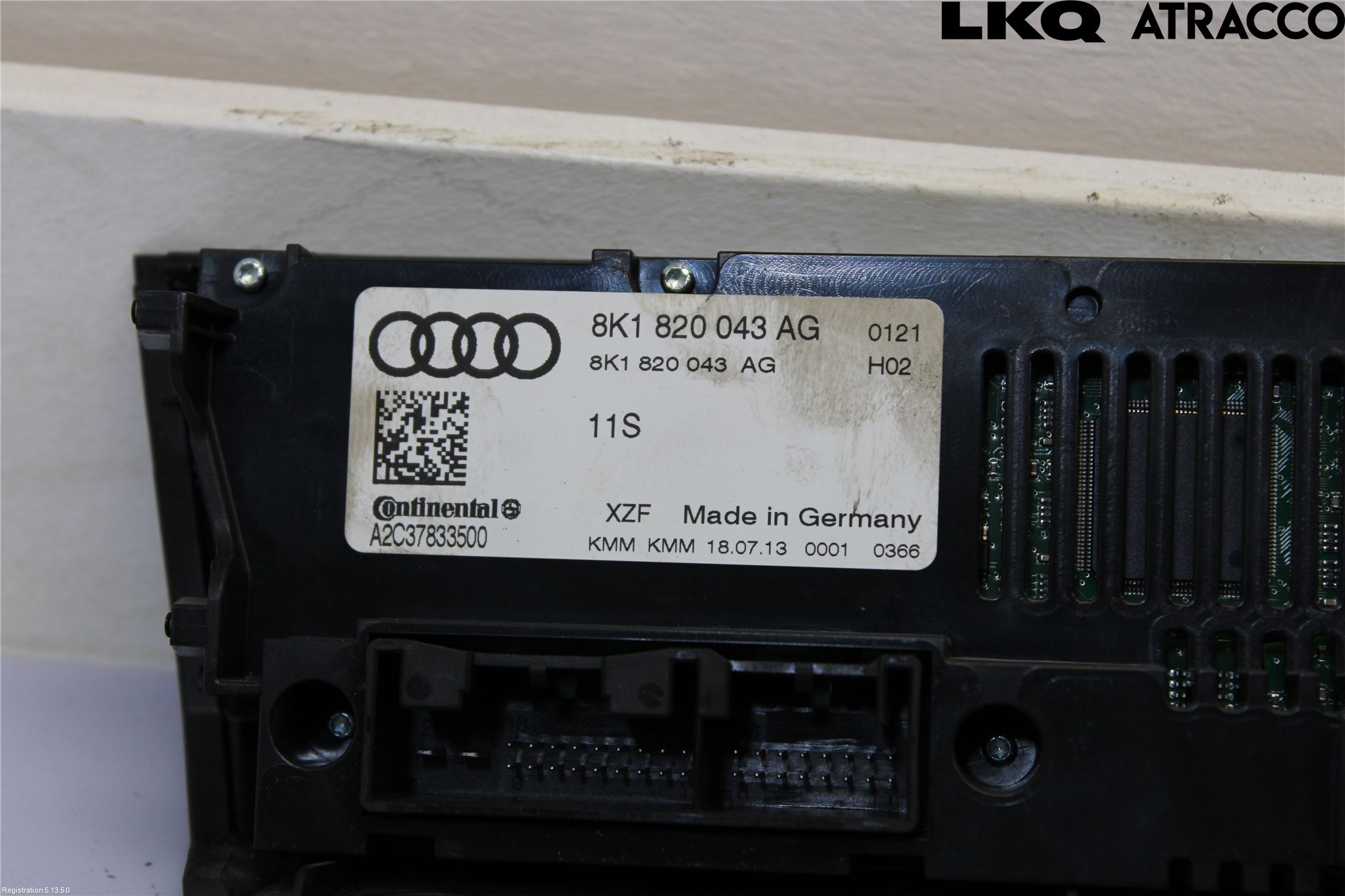 Audi A5 07-16 Varme Ac Betjening-Display