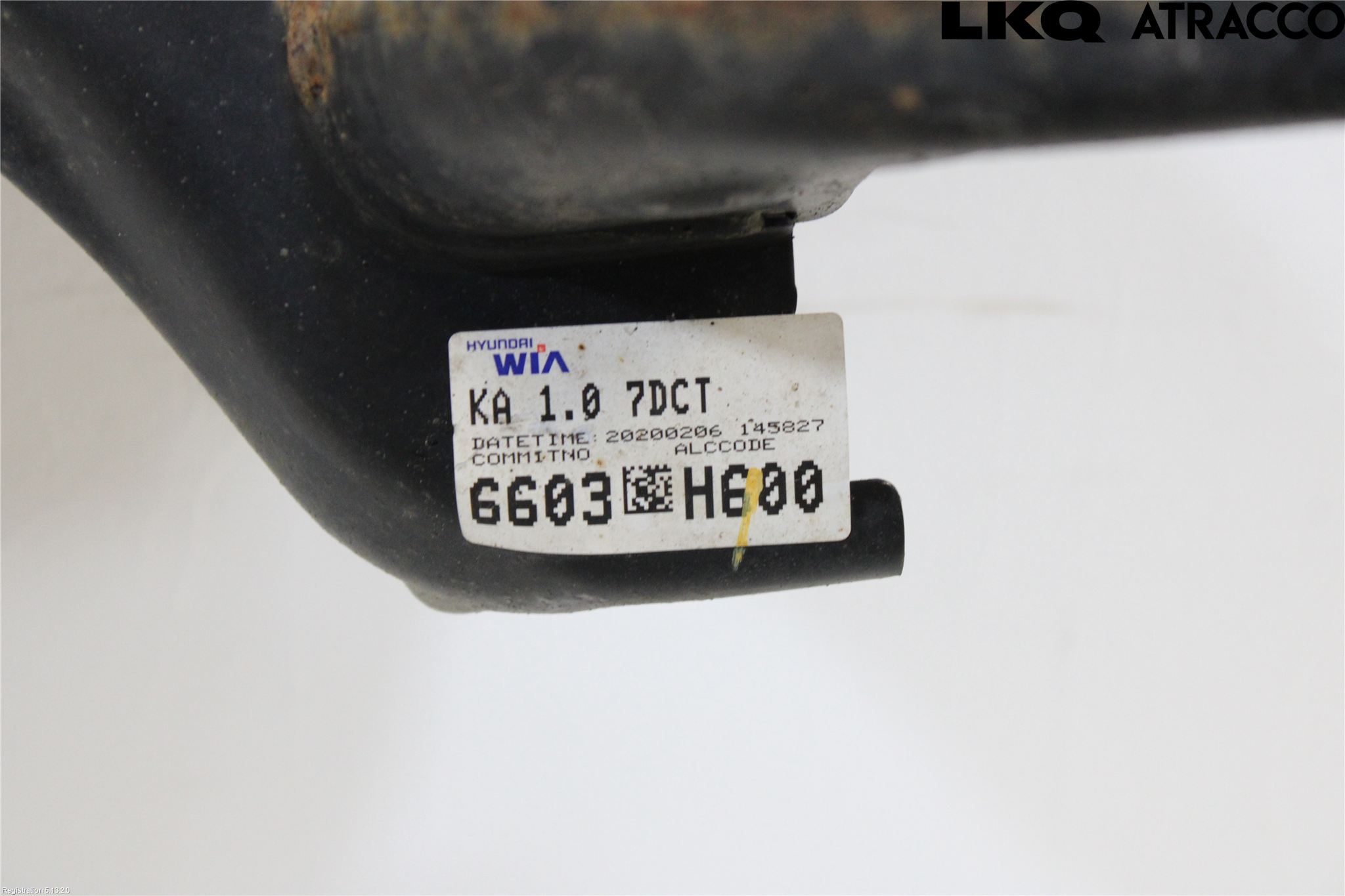 Kia STONIC 18->> Forstillingsbjelke(Tvergående)