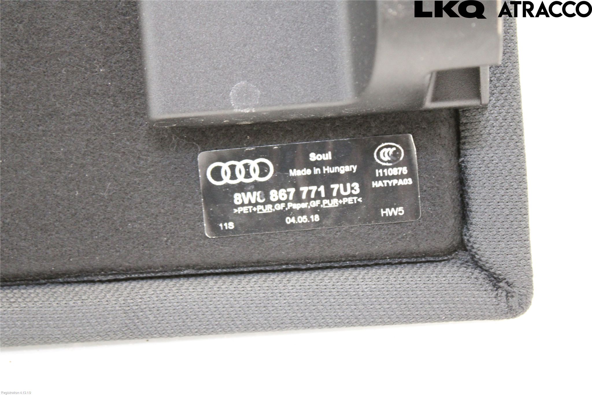 Audi A5 17- Innr Hattehylle