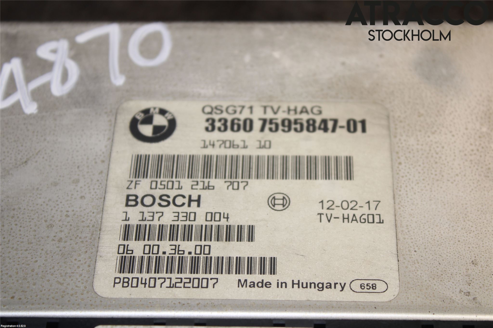 BMW 5 E60/61 Sed/Tou 02-10 Styreenhet Navgir Elektrisk