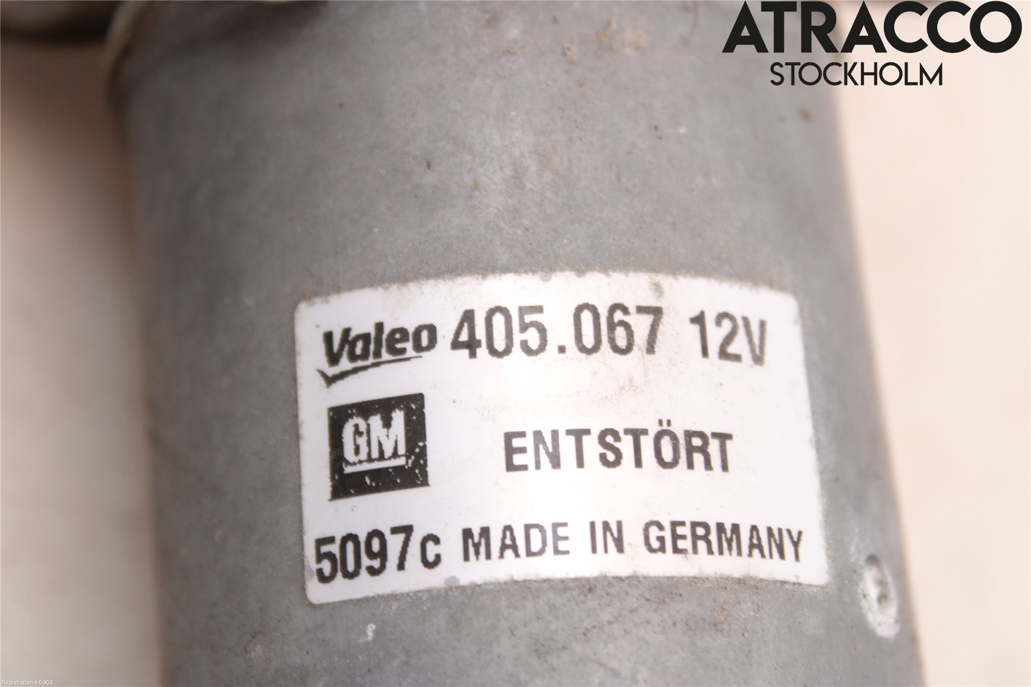 Opel CORSA D 07-14 Viskermotor Frontrute