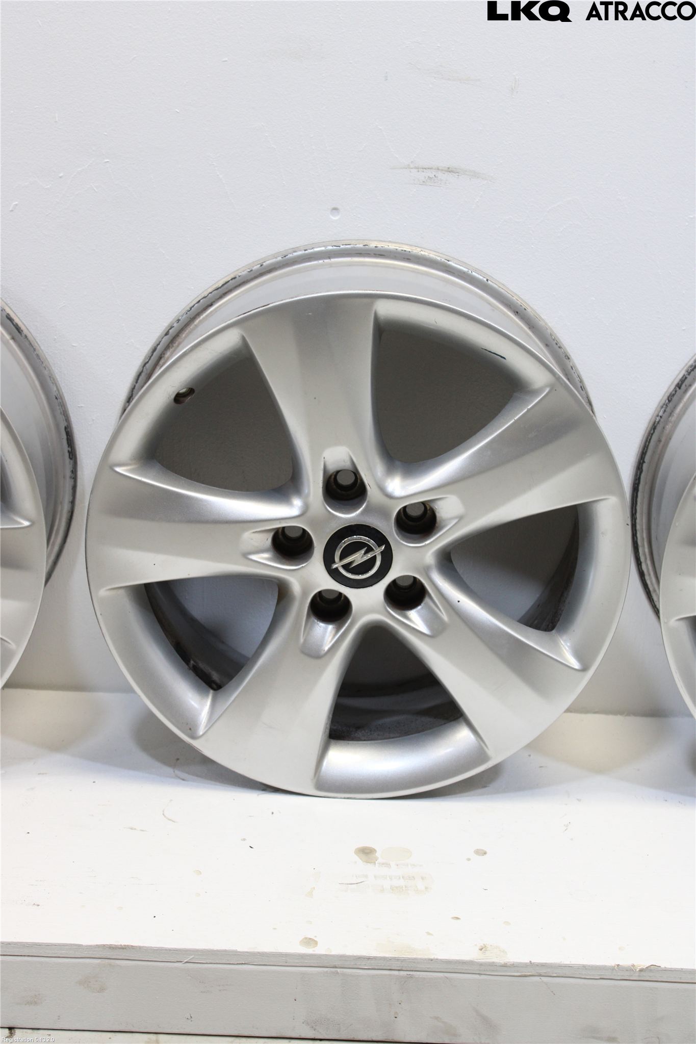 Opel ASTRA J 10-15 Felg Aluminium Sett 4Stk