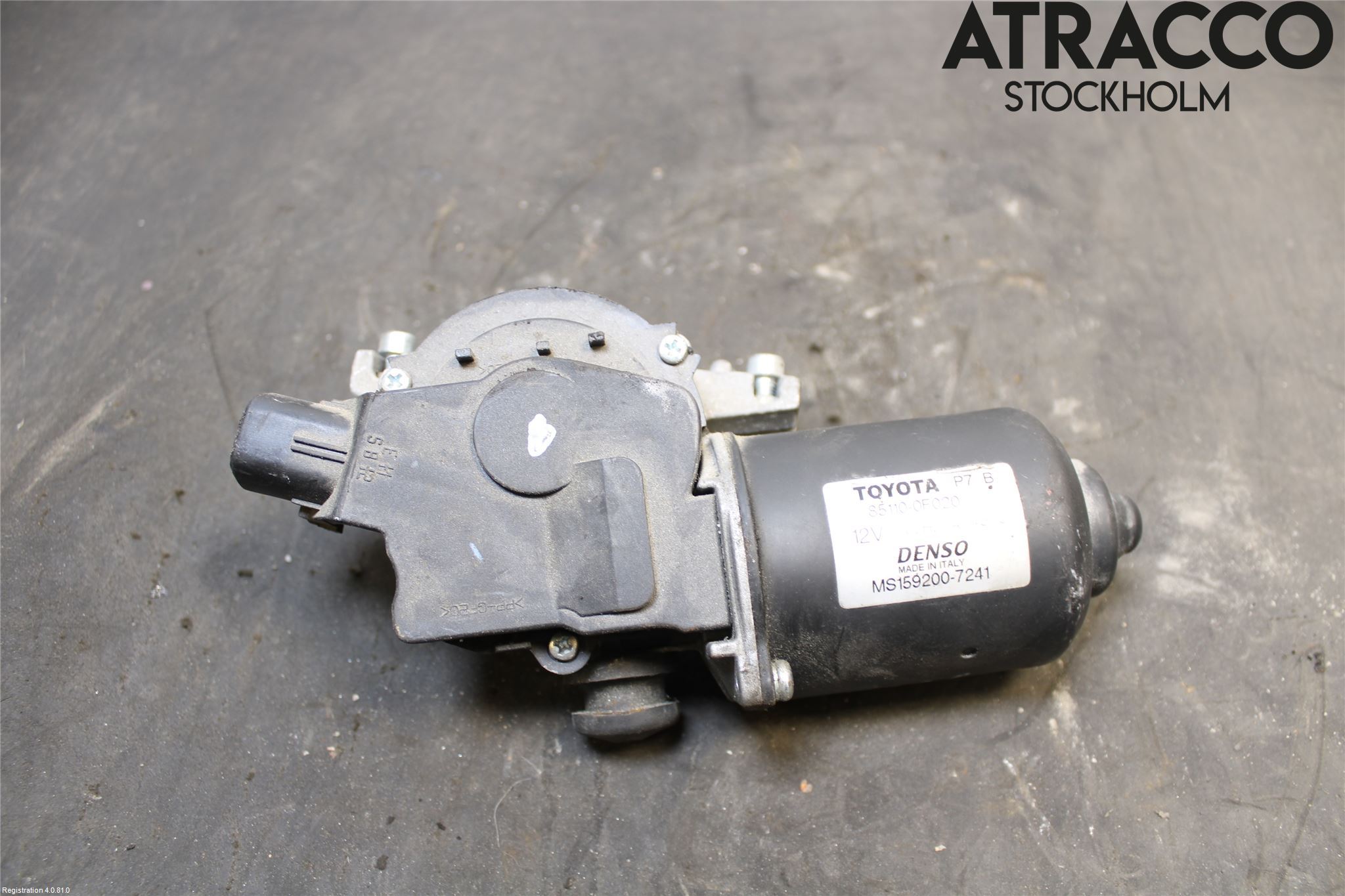 Toyota COROLLA VERSO 04-07 Viskermotor Frontrute