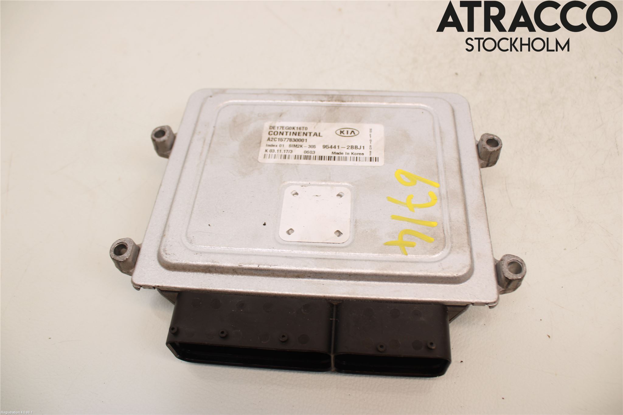Kia NIRO (DE) 17-22 Styreenhet Gearkasse