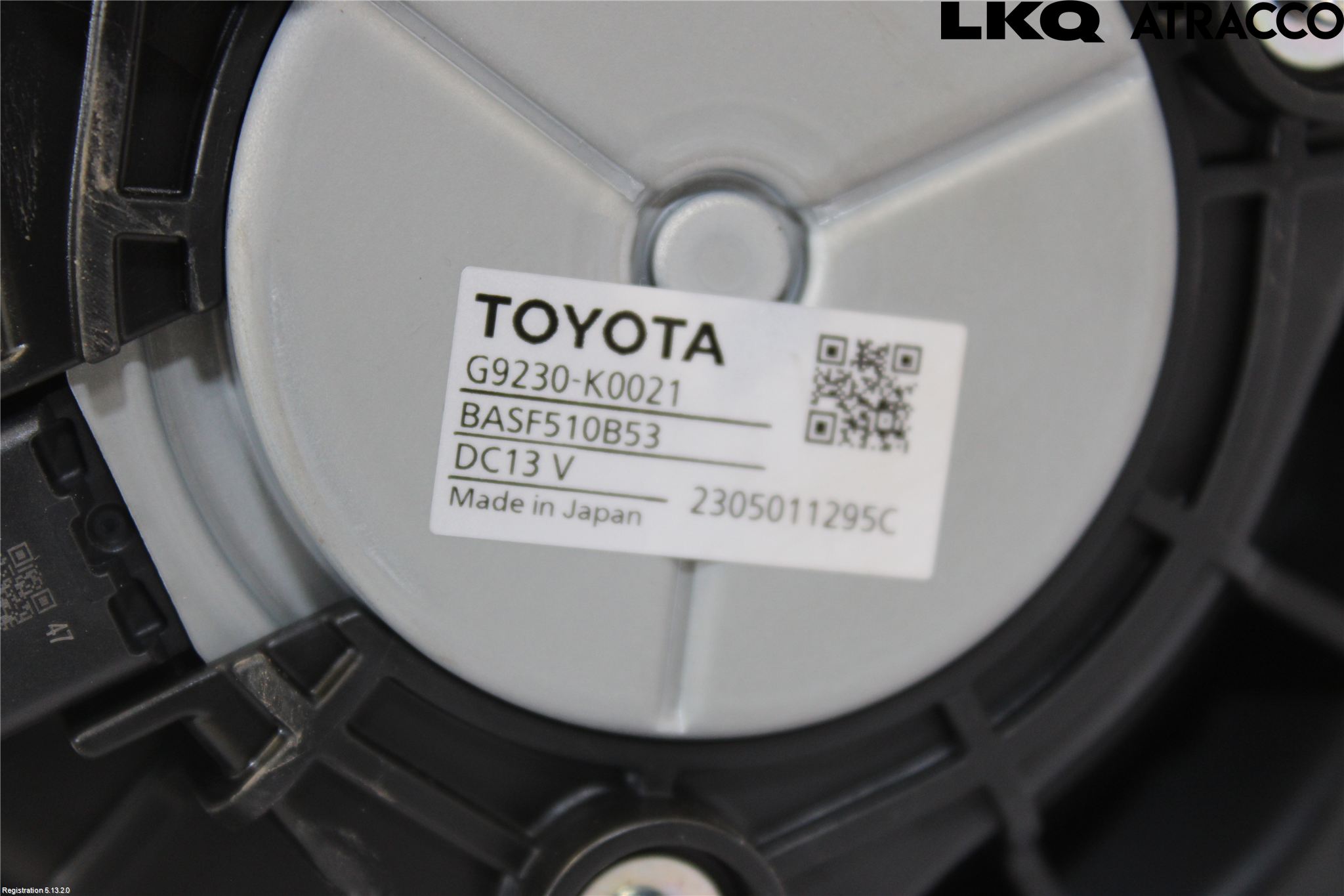 Toyota YARIS XP21 20- Kjølevifte Elektrisk