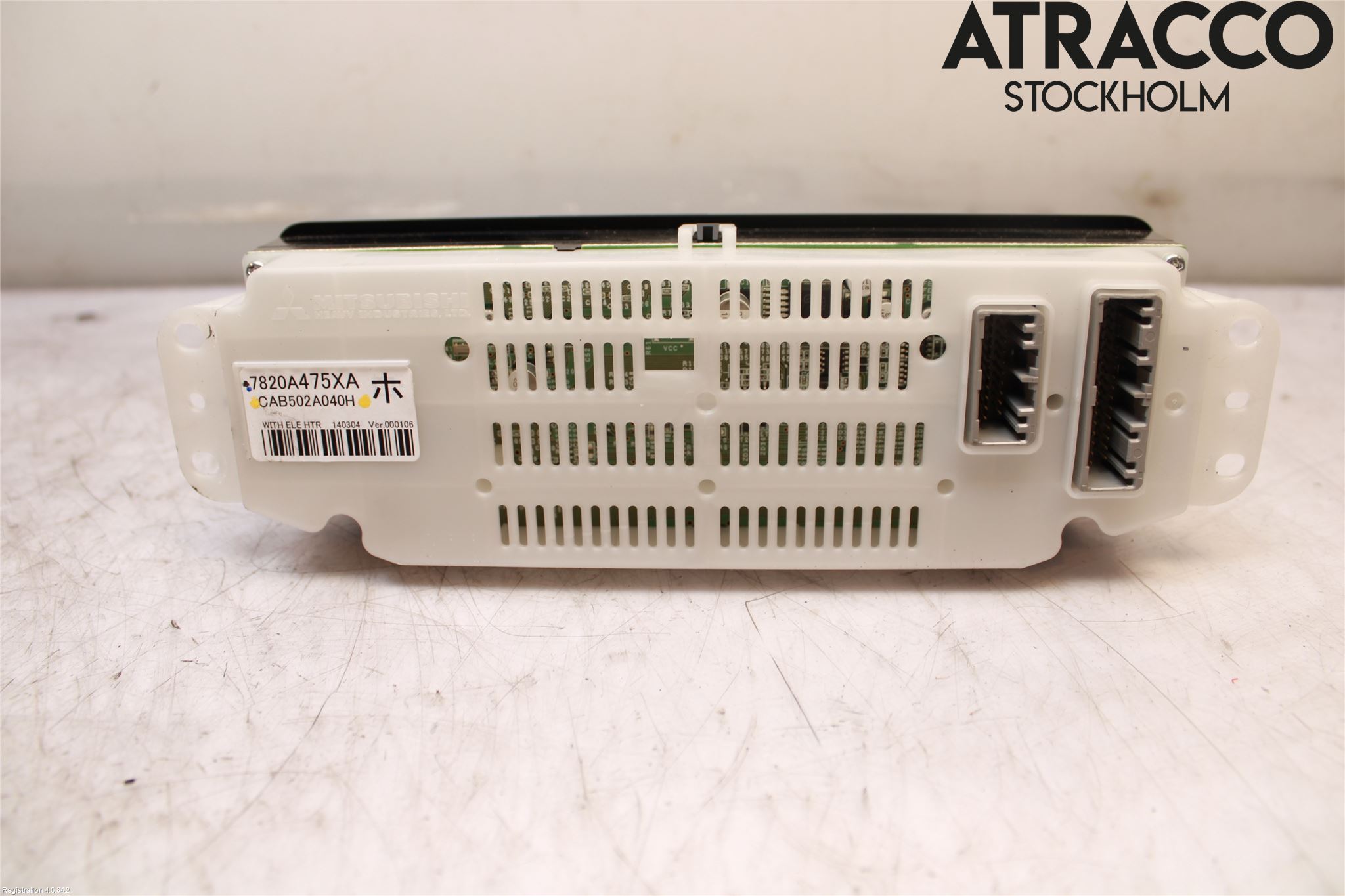 Mitsubishi OUTLANDER 13-21 Varme Ac Betjening-Display
